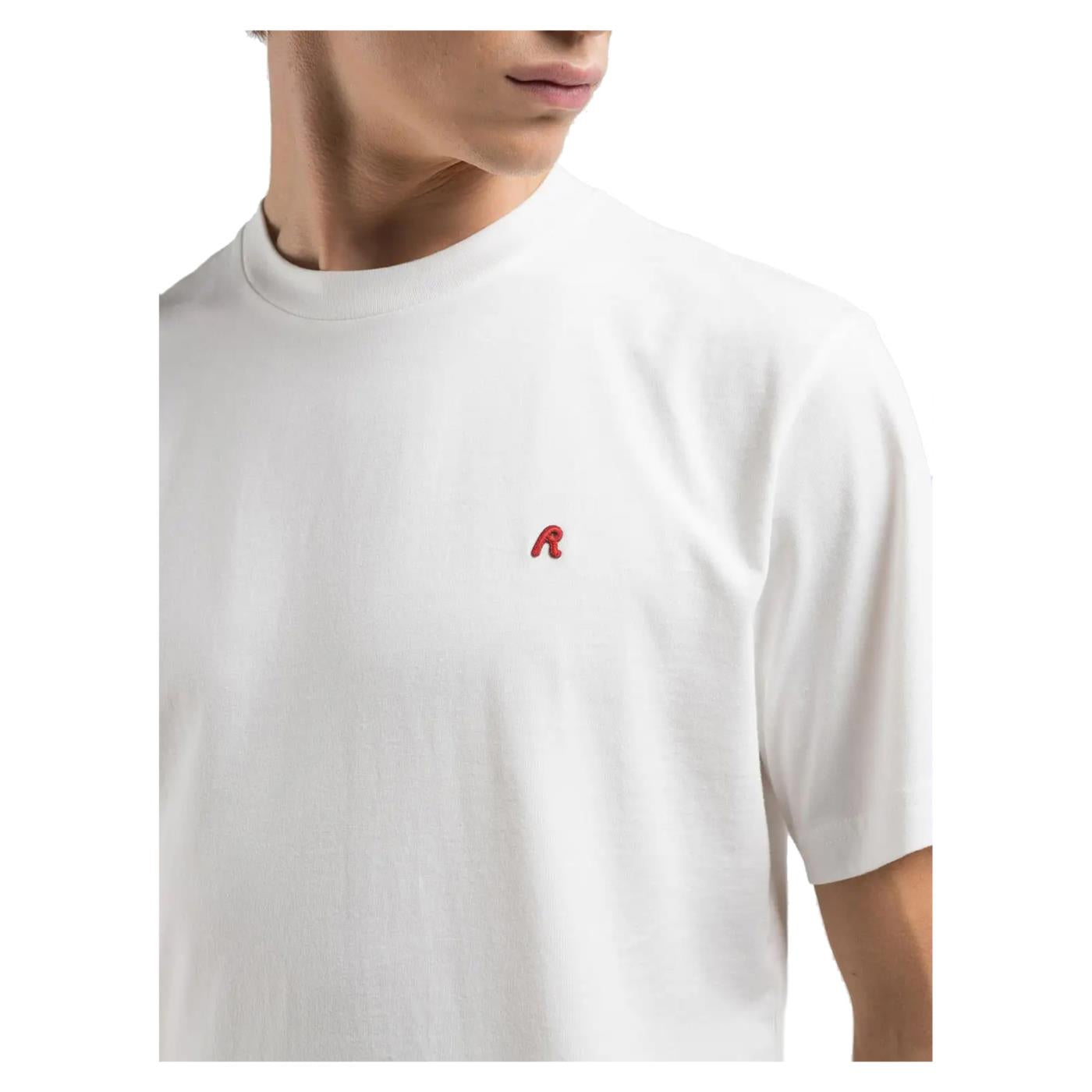 REPLAY TEE JERSEY CON RICAMO