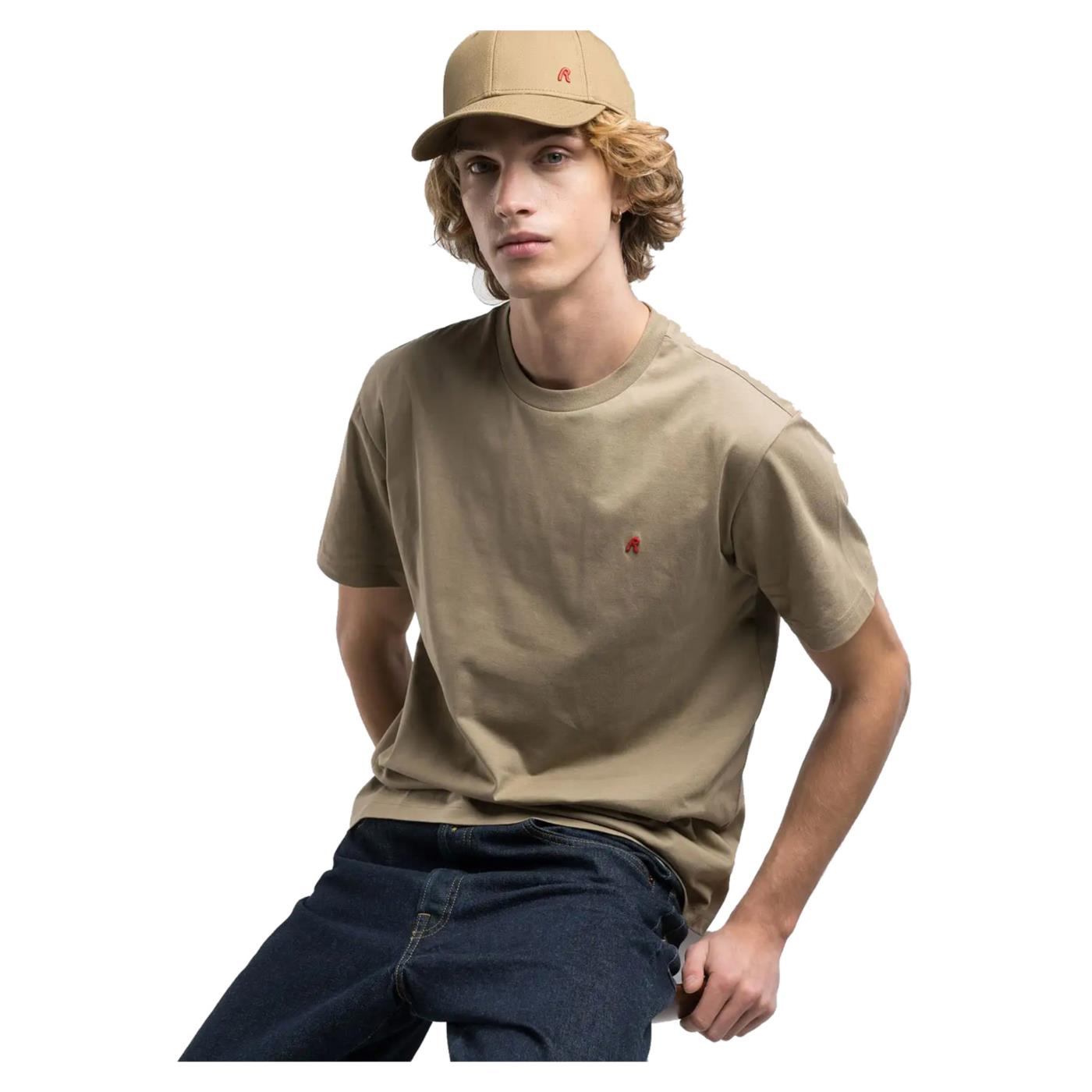 REPLAY TEE JERSEY CON RICAMO