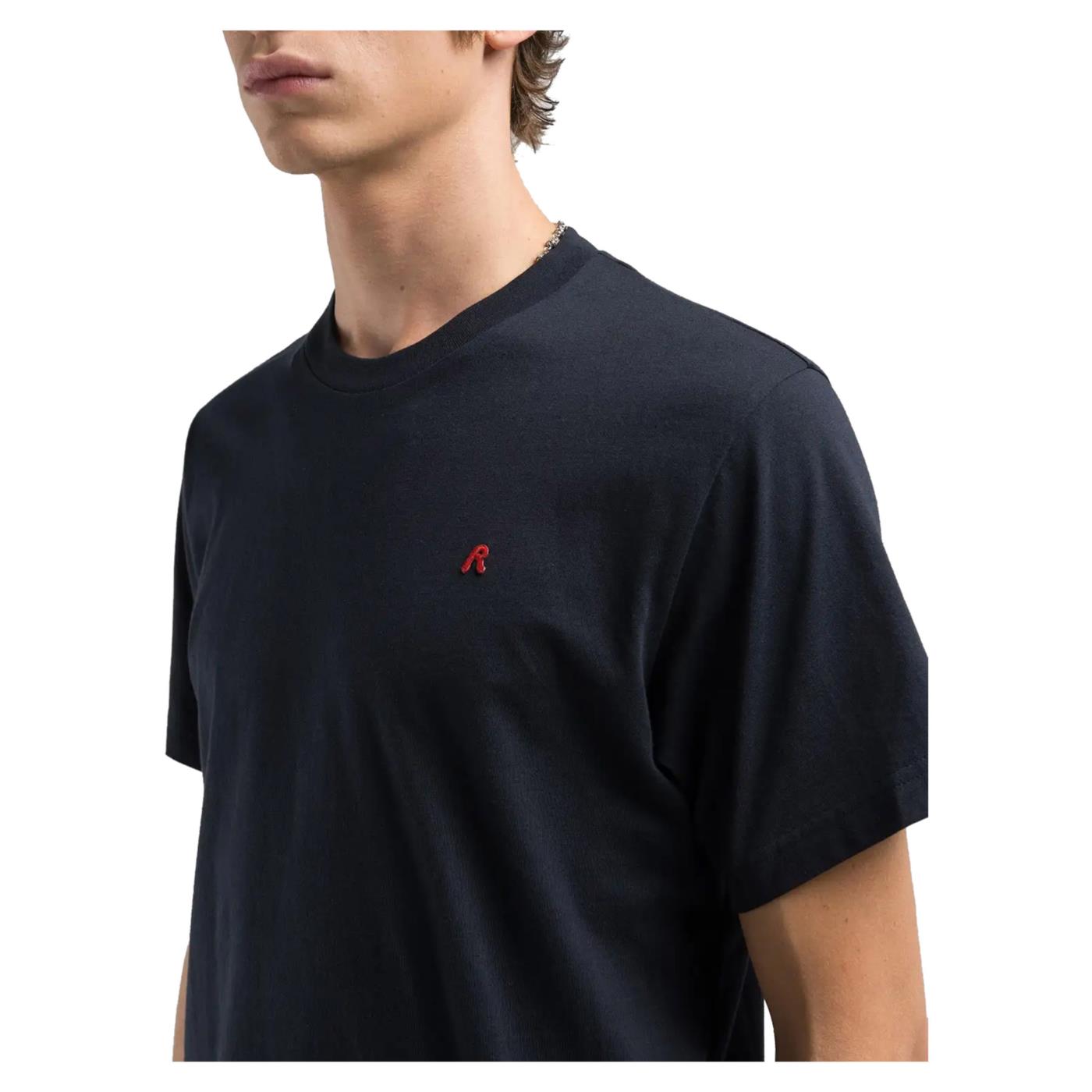 REPLAY TEE JERSEY CON RICAMO