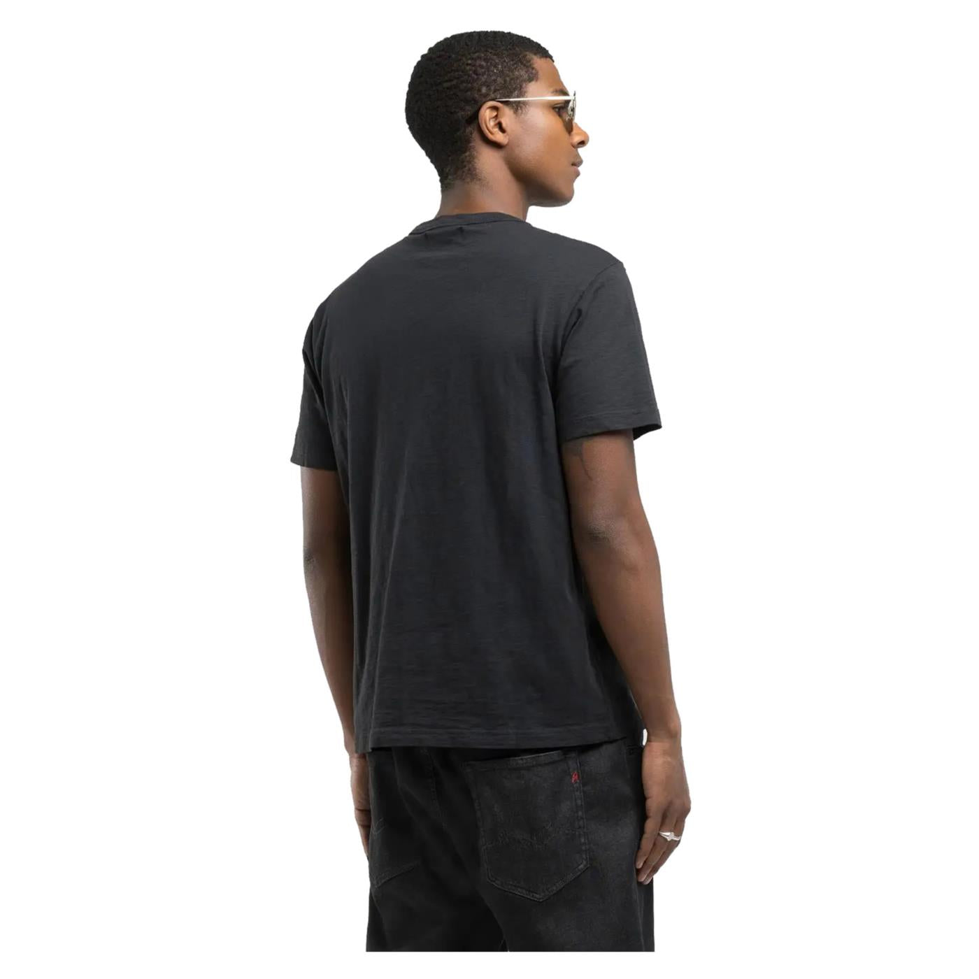 REPLAY TEE JERSEY FIAMMATO