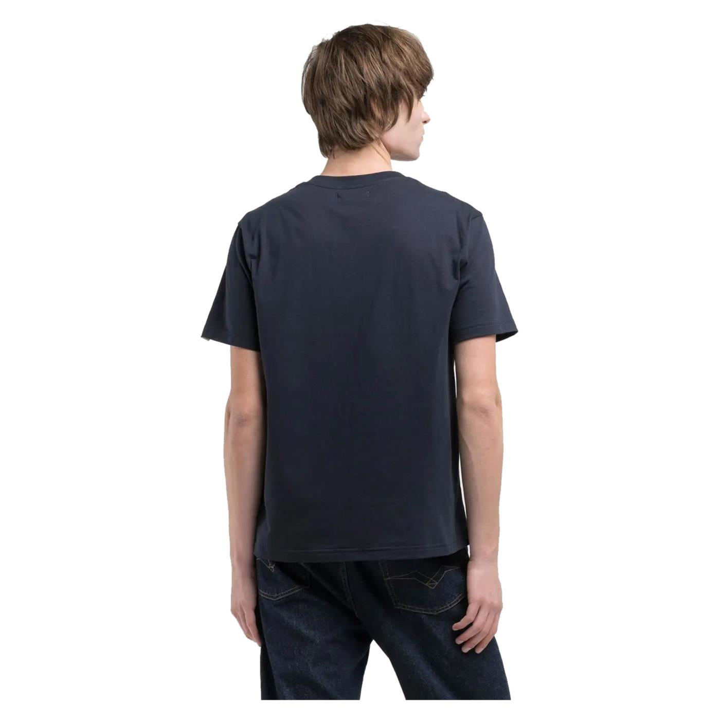 REPLAY TEE REGULAR FIT STAMPATA