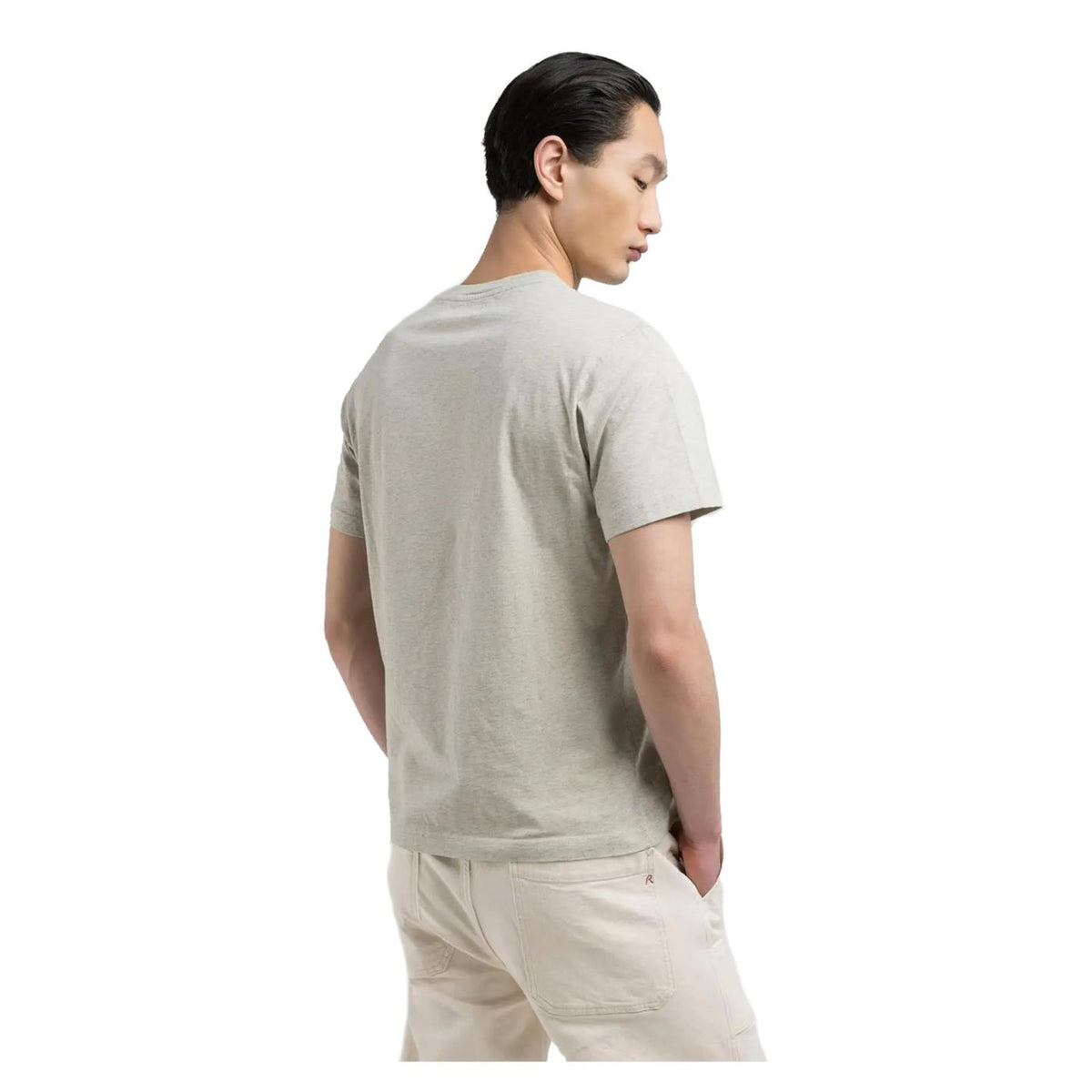 REPLAY REGULAR TEE WITH POCKET - seconda immagine