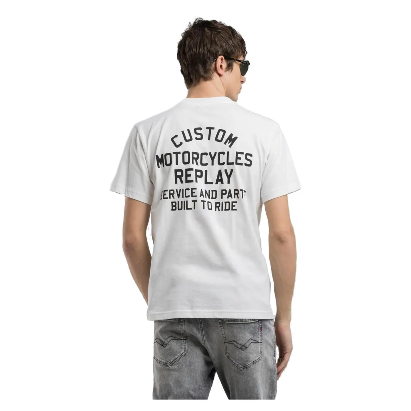 REPLAY T-SHIRT CON STAMPA