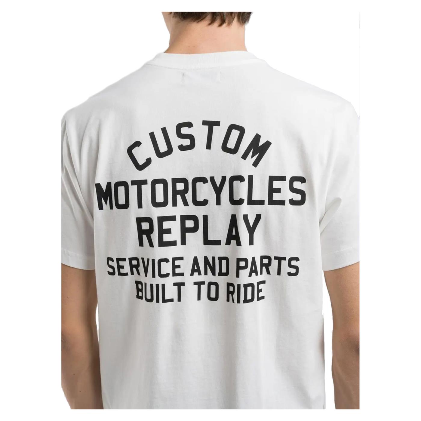 REPLAY T-SHIRT CON STAMPA
