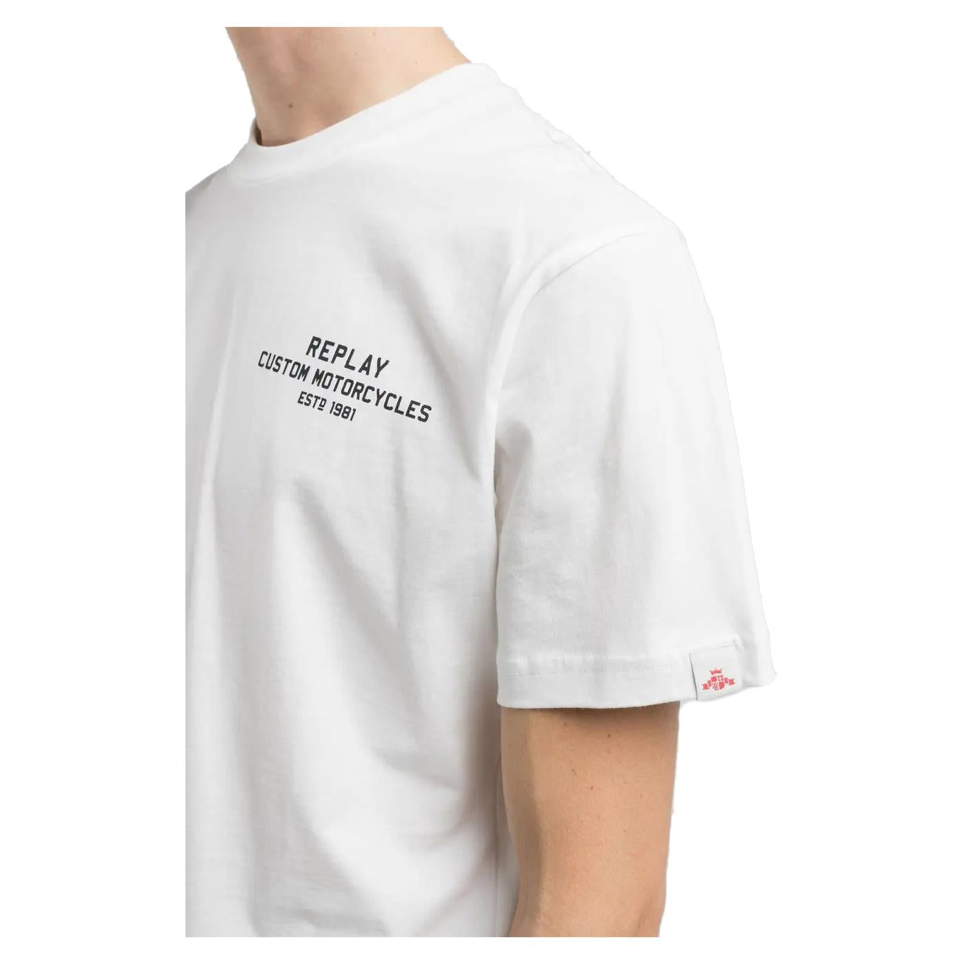 REPLAY T-SHIRT CON STAMPA