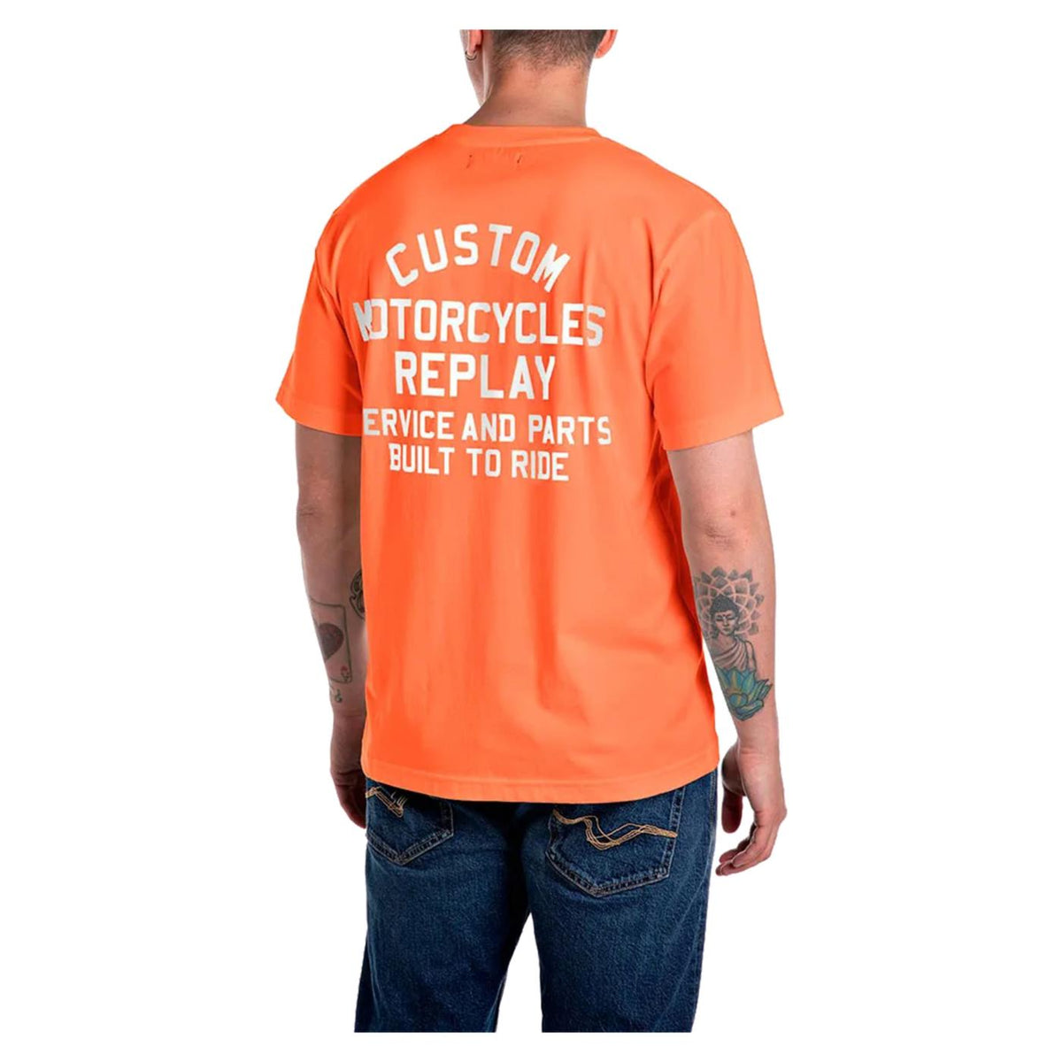 REPLAY PRINTED T-SHIRT - seconda immagine