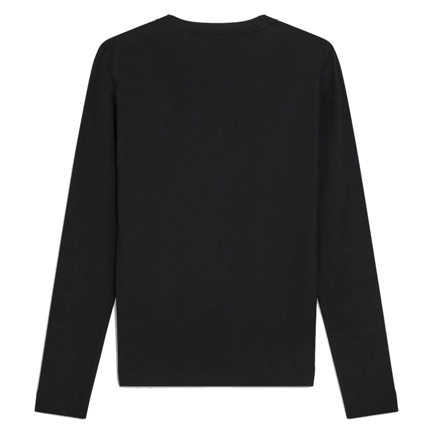 GAS T-SHIRT W HANIS ML - Nero - vista 5