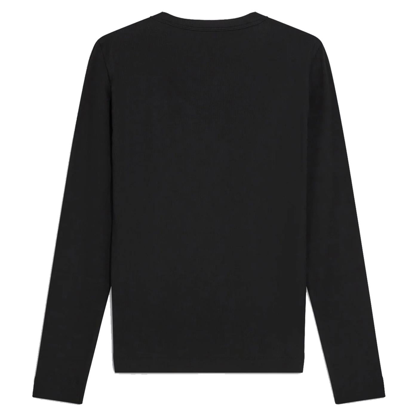 GAS T-SHIRT W HANIS ML - Nero - vista 6
