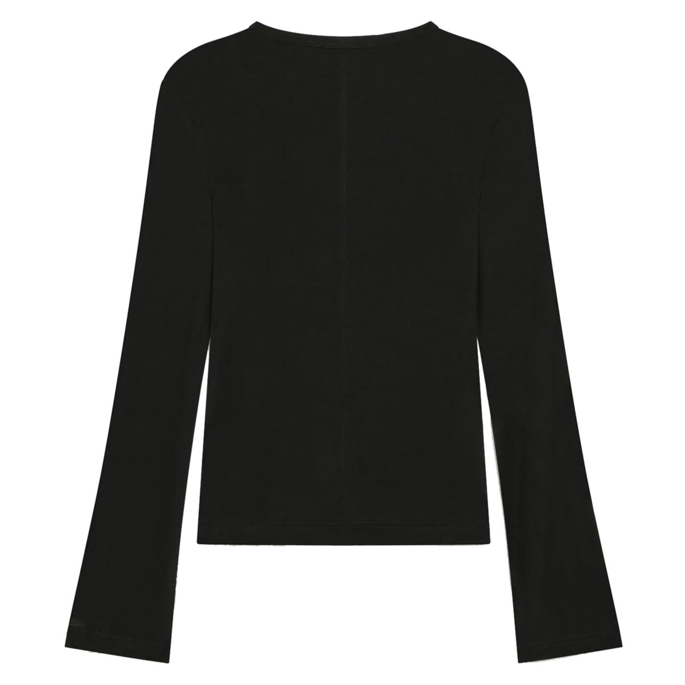 GAS T-SHIRT W TILLYS ML - Nero - vista 4