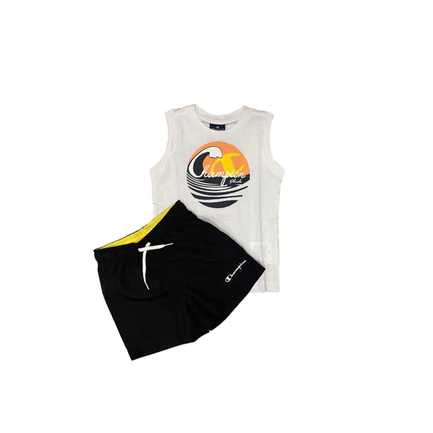 CHAMPION JR SET T-SHIRT+SHORTS - immagine principale