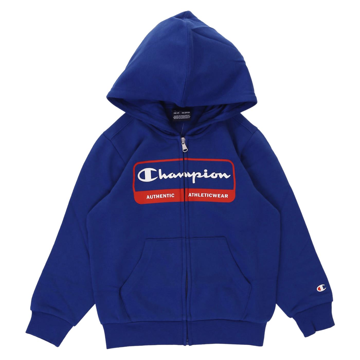 CHAMPION HOODED FULL ZIP SWEATSHIR