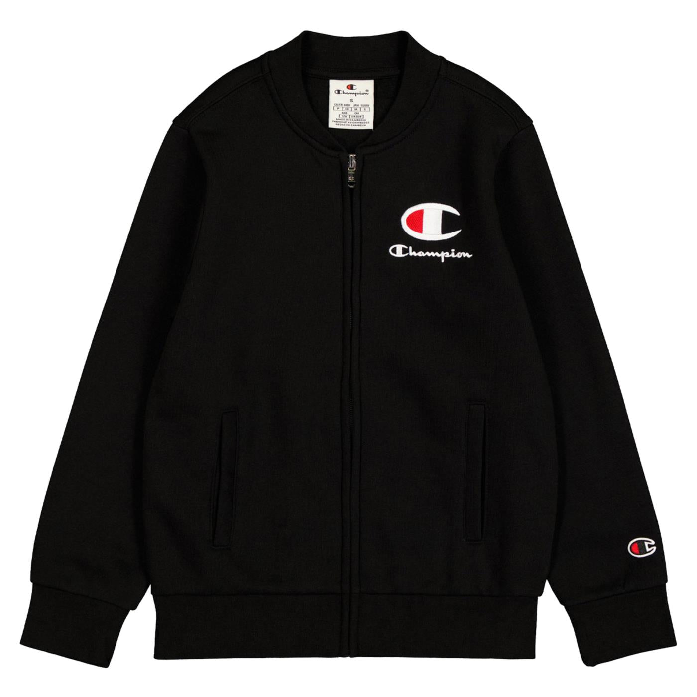 CHAMPION JR FULL ZIP TOP