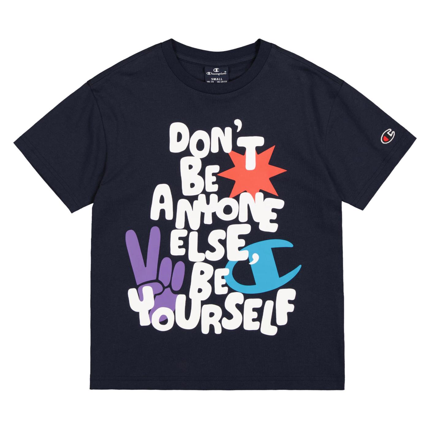CHAMPION JR CREWNECK T-SHIRT
