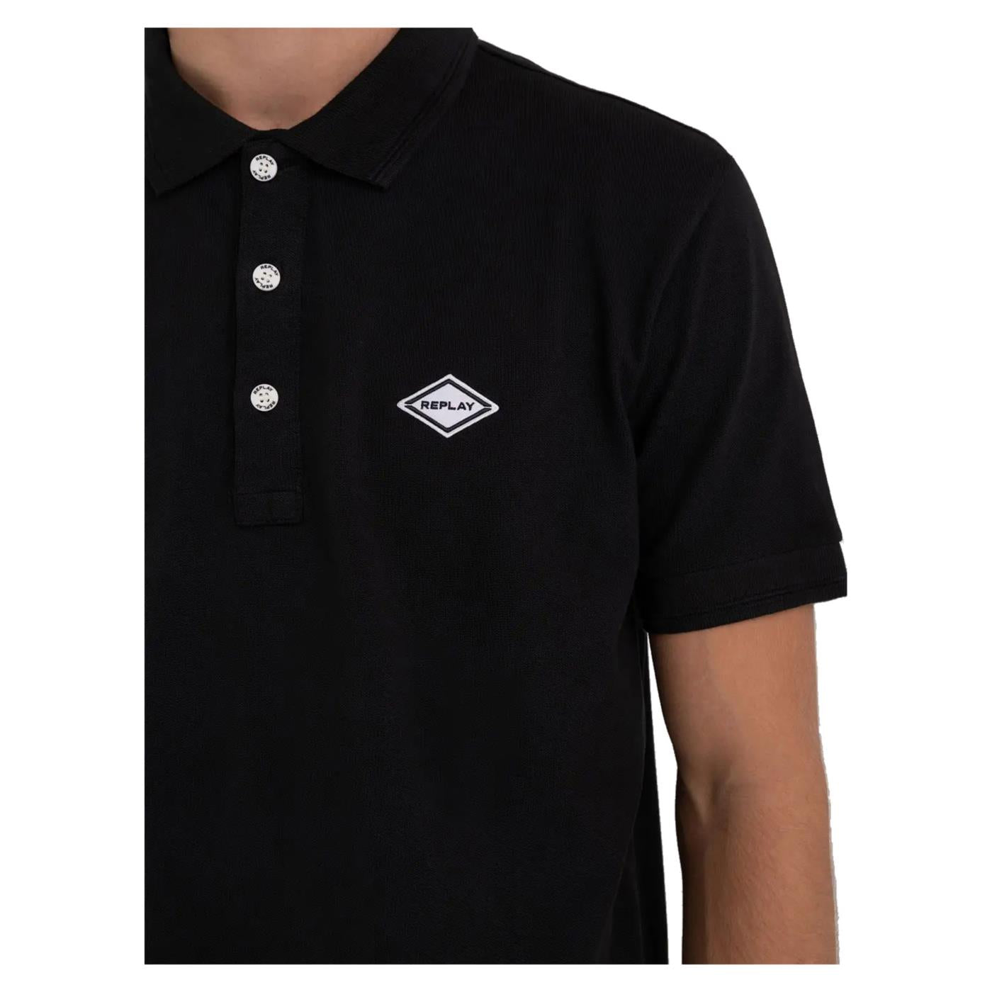 REPLAY POLO UOMO MANICA CORTA