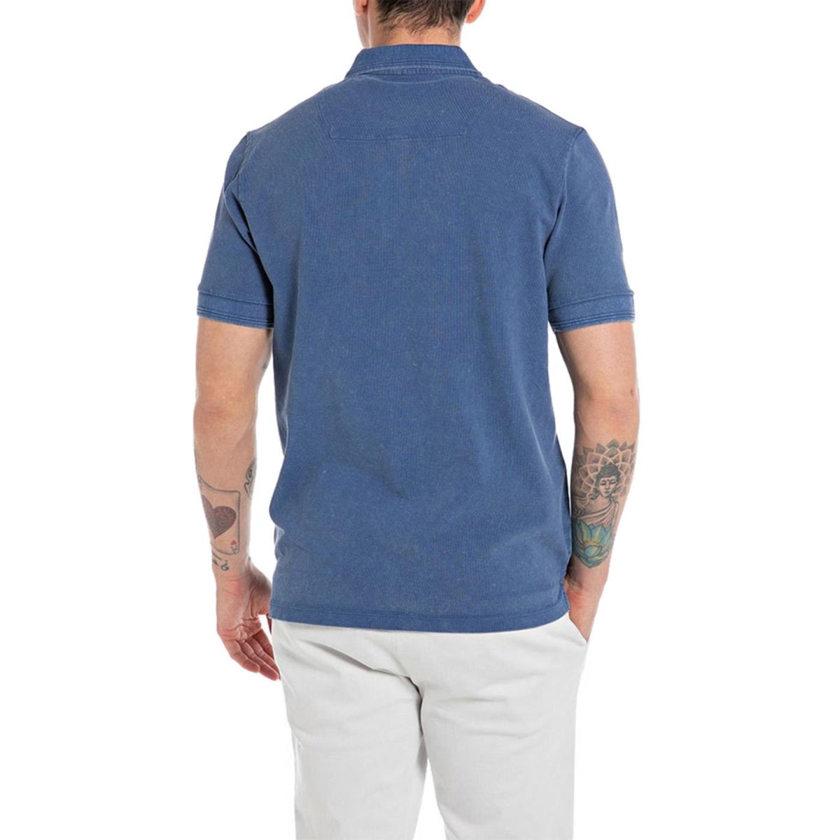 REPLAY MEN'S SHORT-SLEEVE POLO SHIRT - seconda immagine