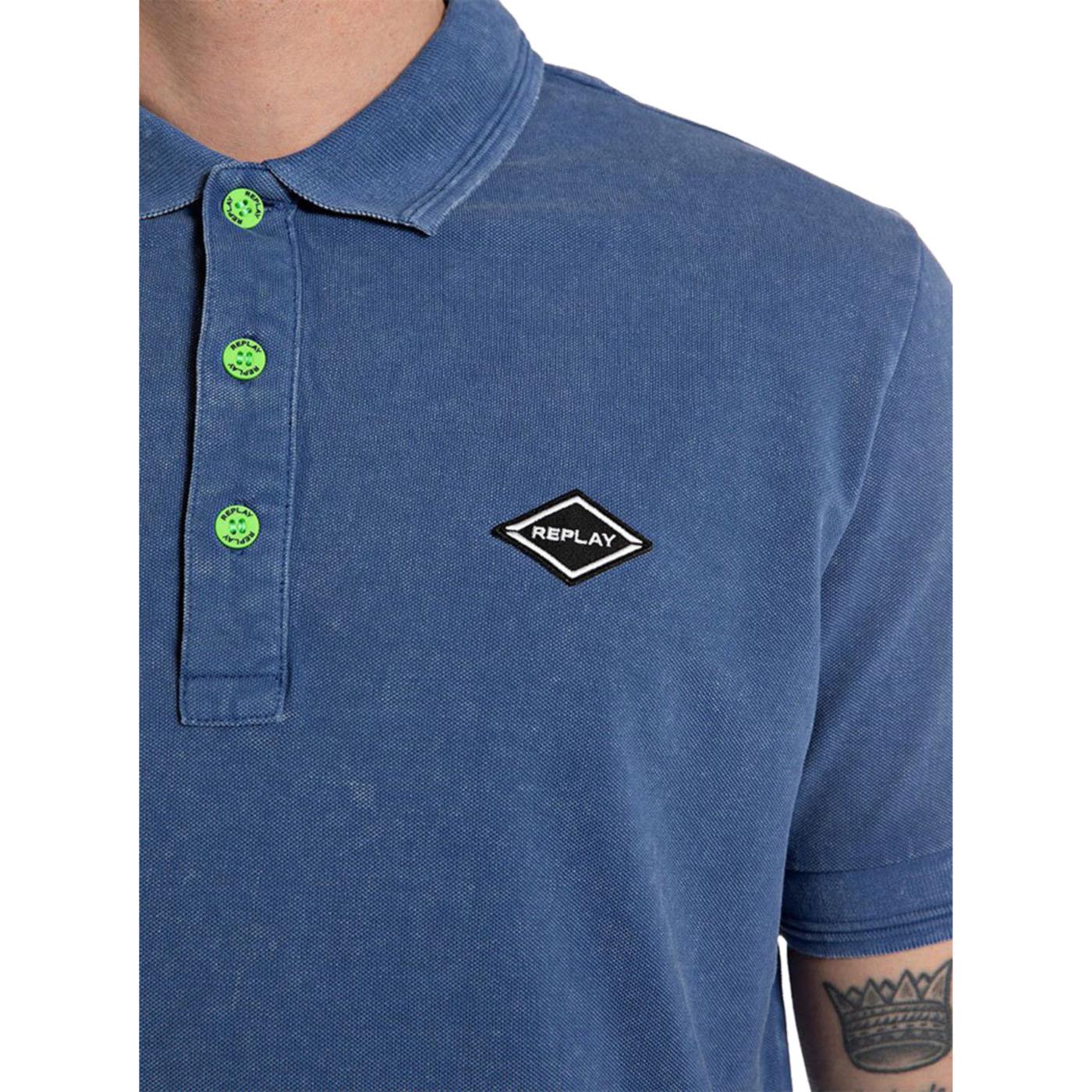 REPLAY POLO UOMO MANICA CORTA