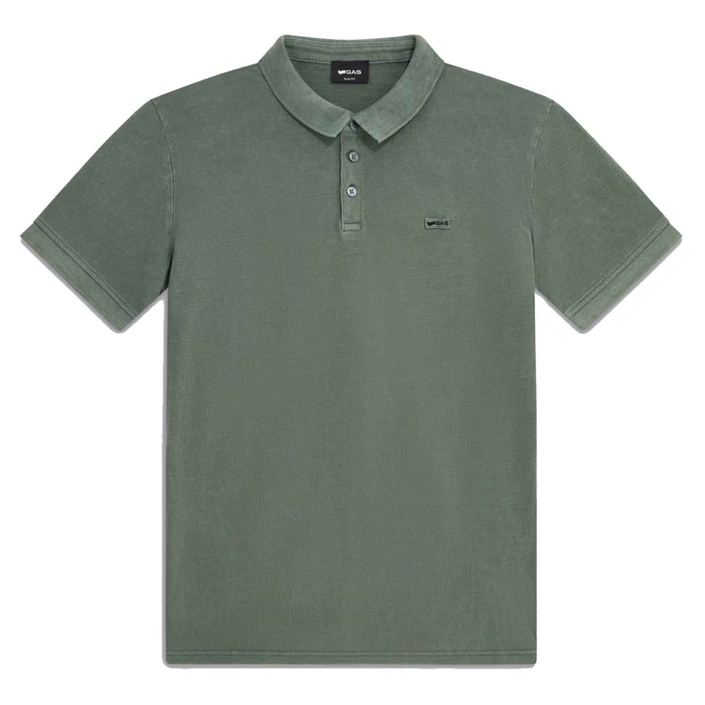GAS POLO MC RALPH PIQUET SLUB - Blu - immagine principale