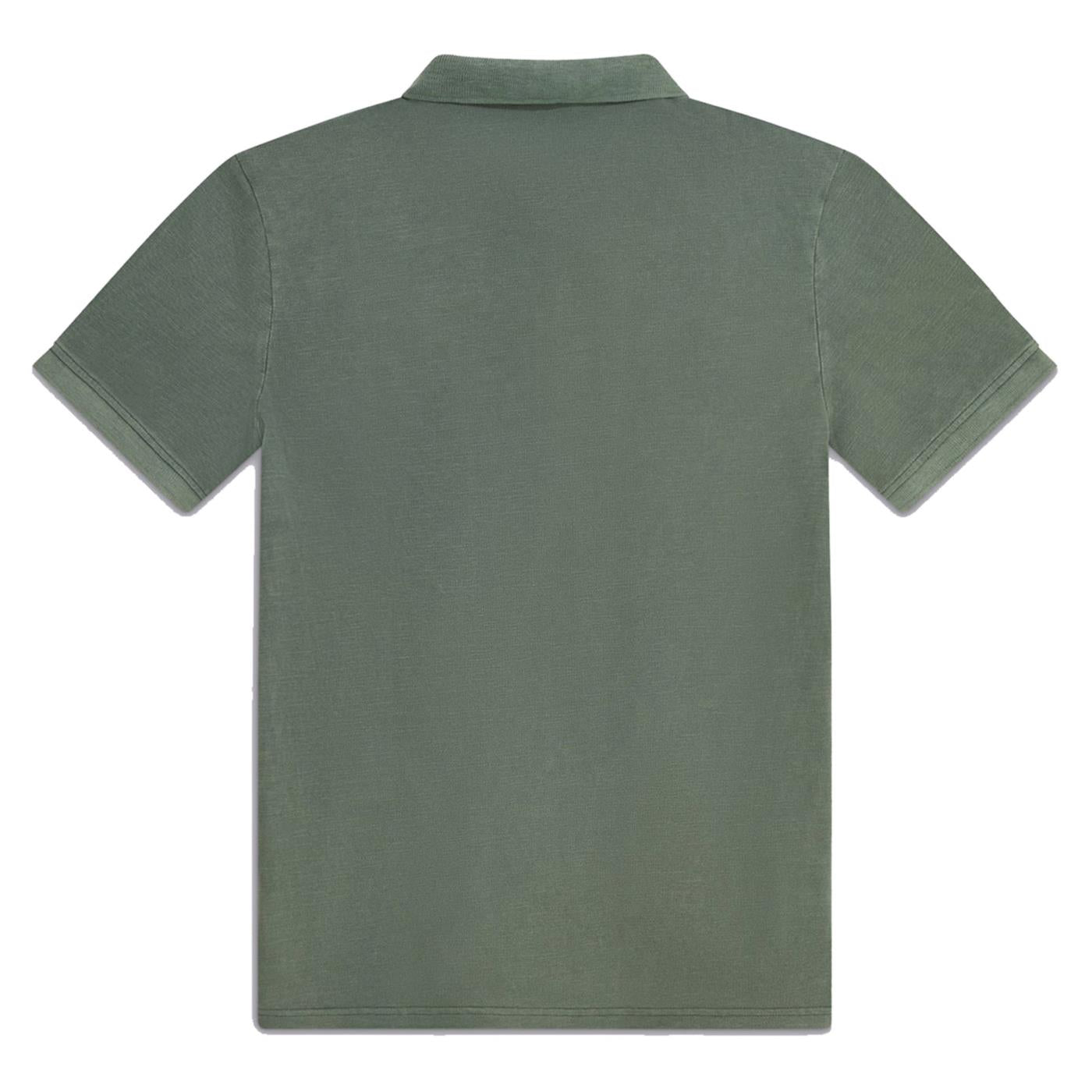 GAS POLO MC RALPH PIQUET SLUB - Blu - vista 2