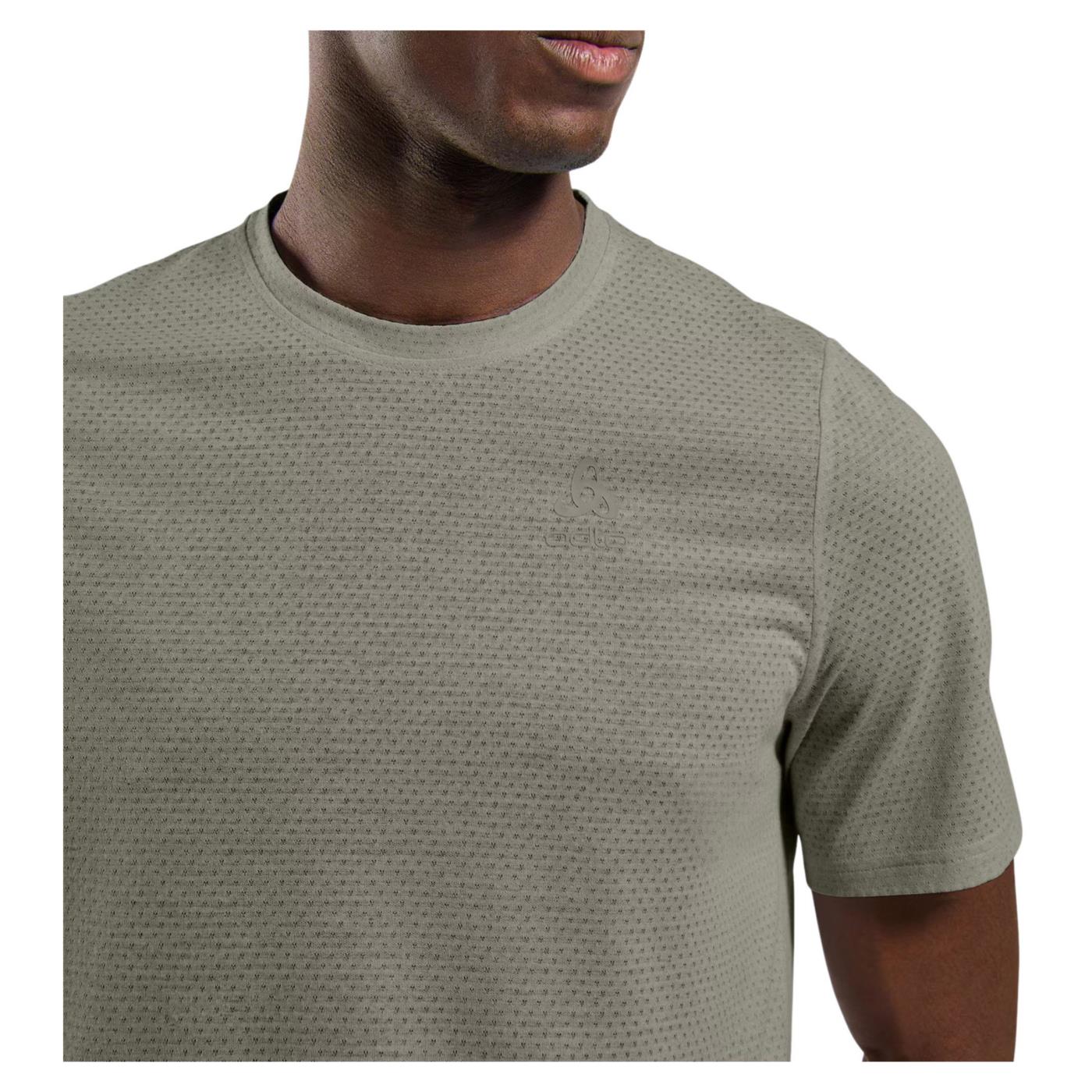 ODLO ESSENTIAL LINENCOOL TEE - C1-verde - vista 2
