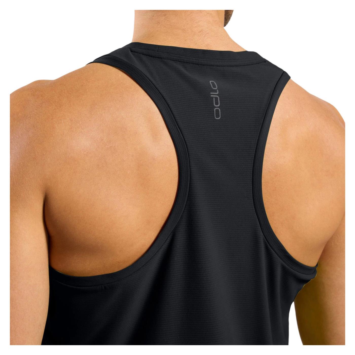 ODLO ZEROWEIGHT CHILL-TEC TANK - C1-nero - vista 2