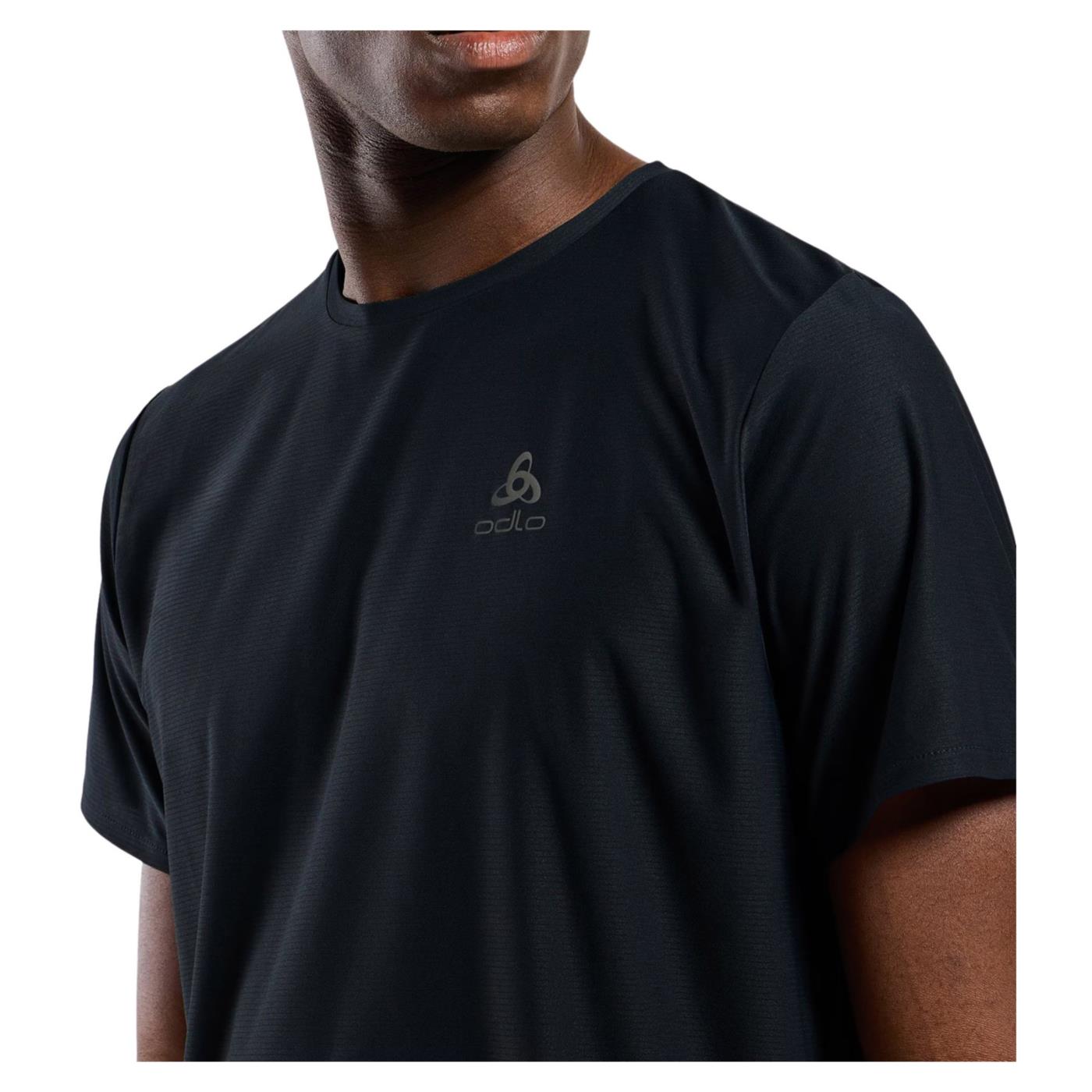 ODLO ZEROWEIGHT CHILL-TEC TEE - C1-nero - vista 2