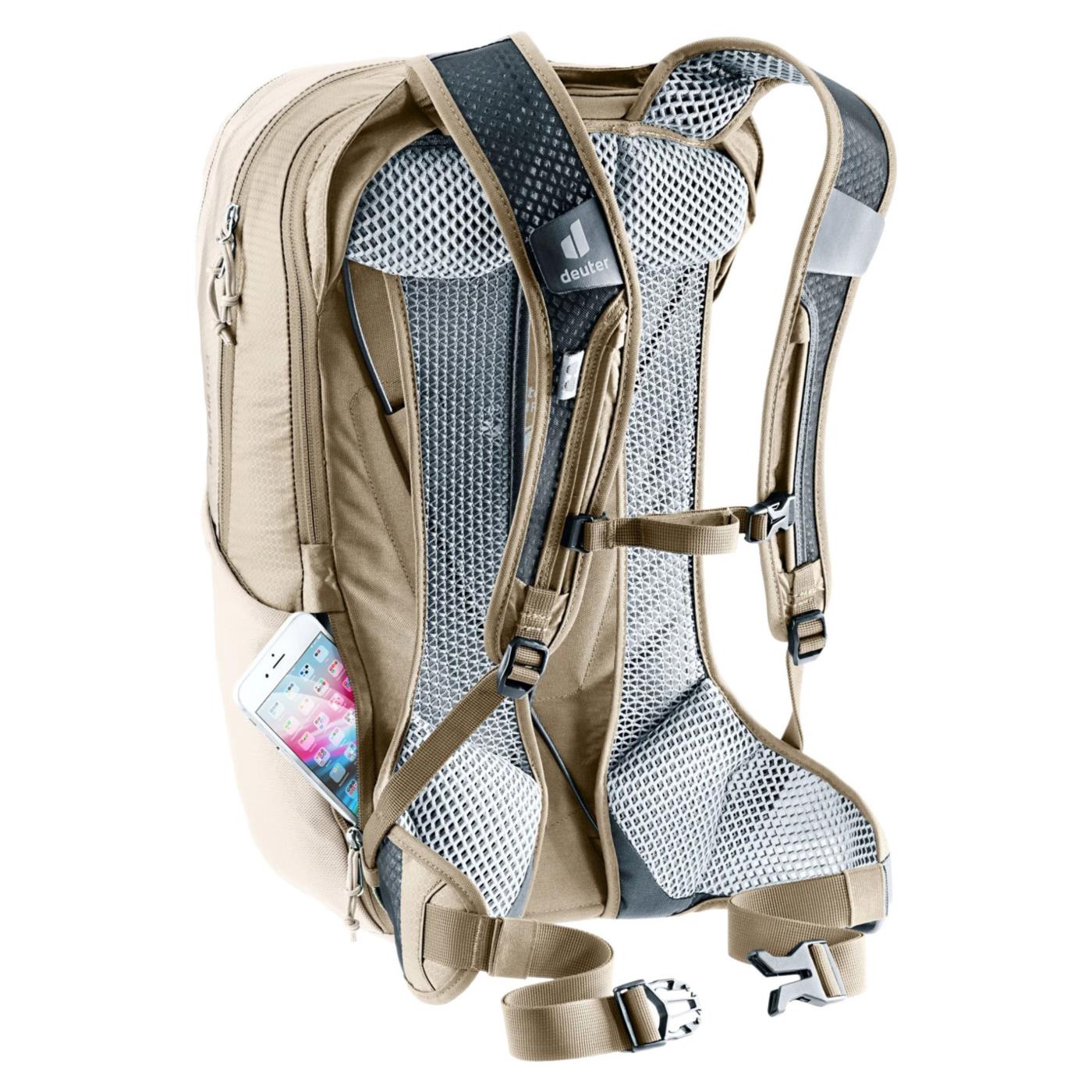 DEUTER RACE AIR 14+3 - Beige - vista 4
