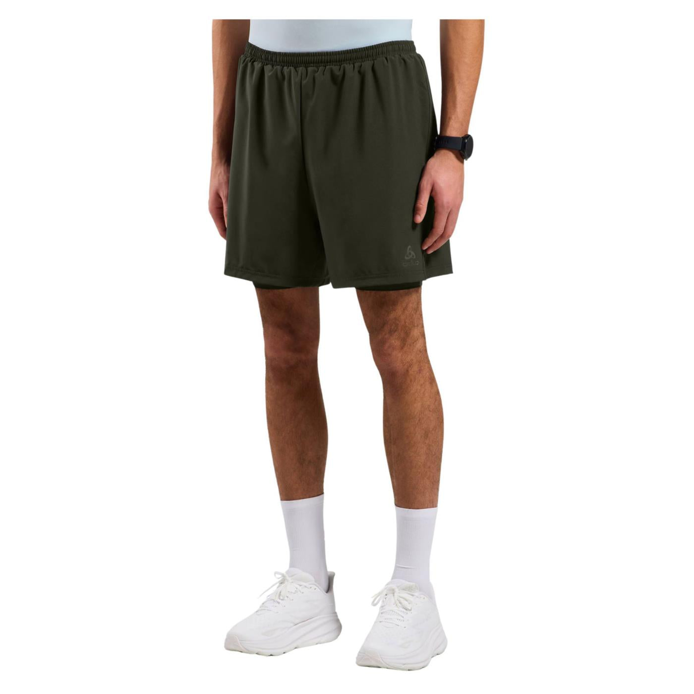 ODLO ESSENT 6INCH 2IN1 SHORT - C1-militare - immagine principale