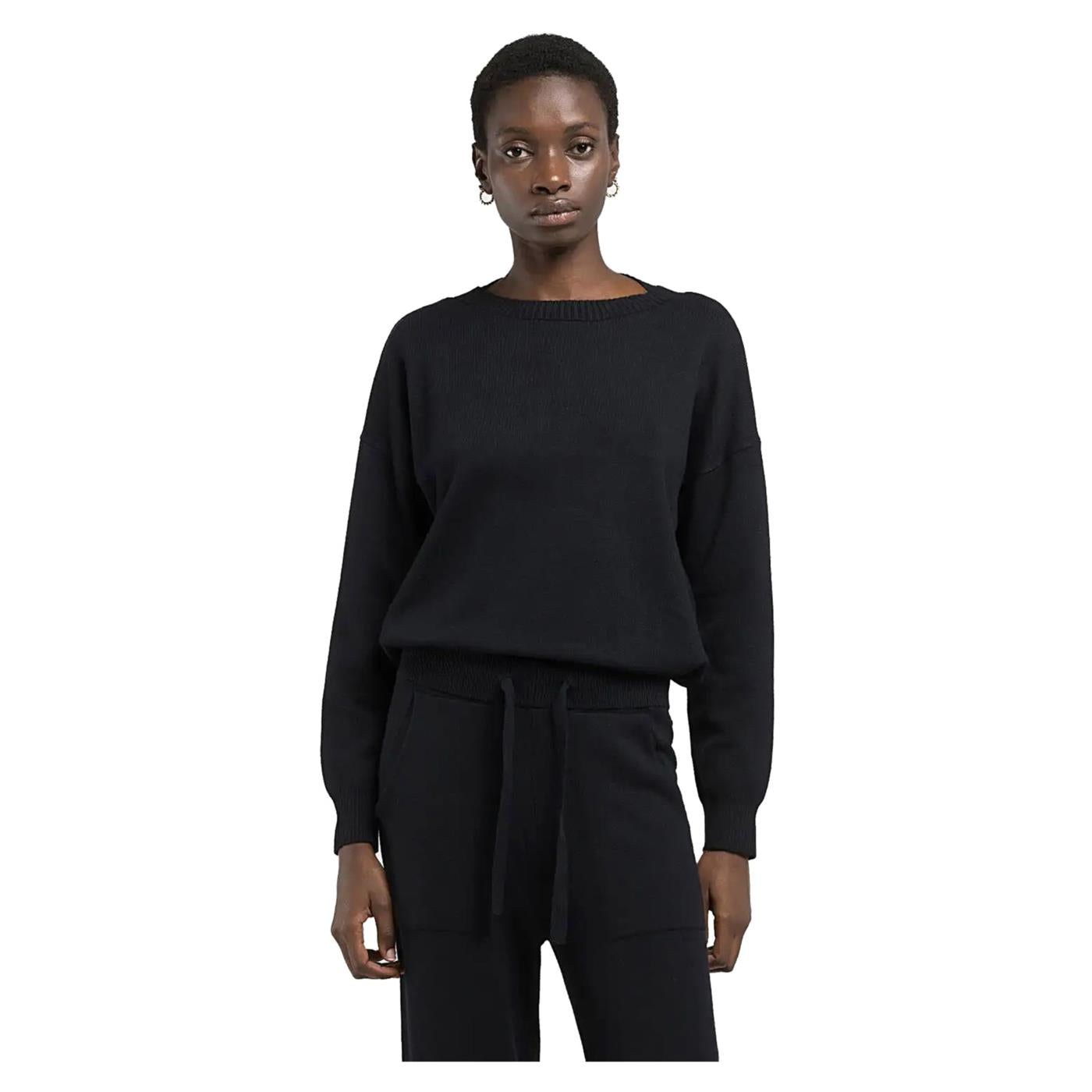 REPLAY OVER ROUND NECK SWEATER