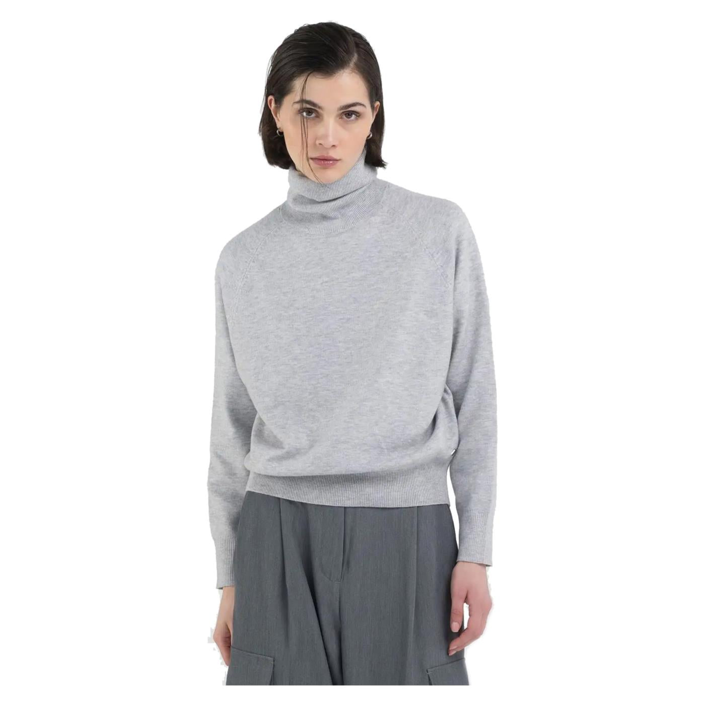 REPLAY OVER HIGH NECK SWEATER