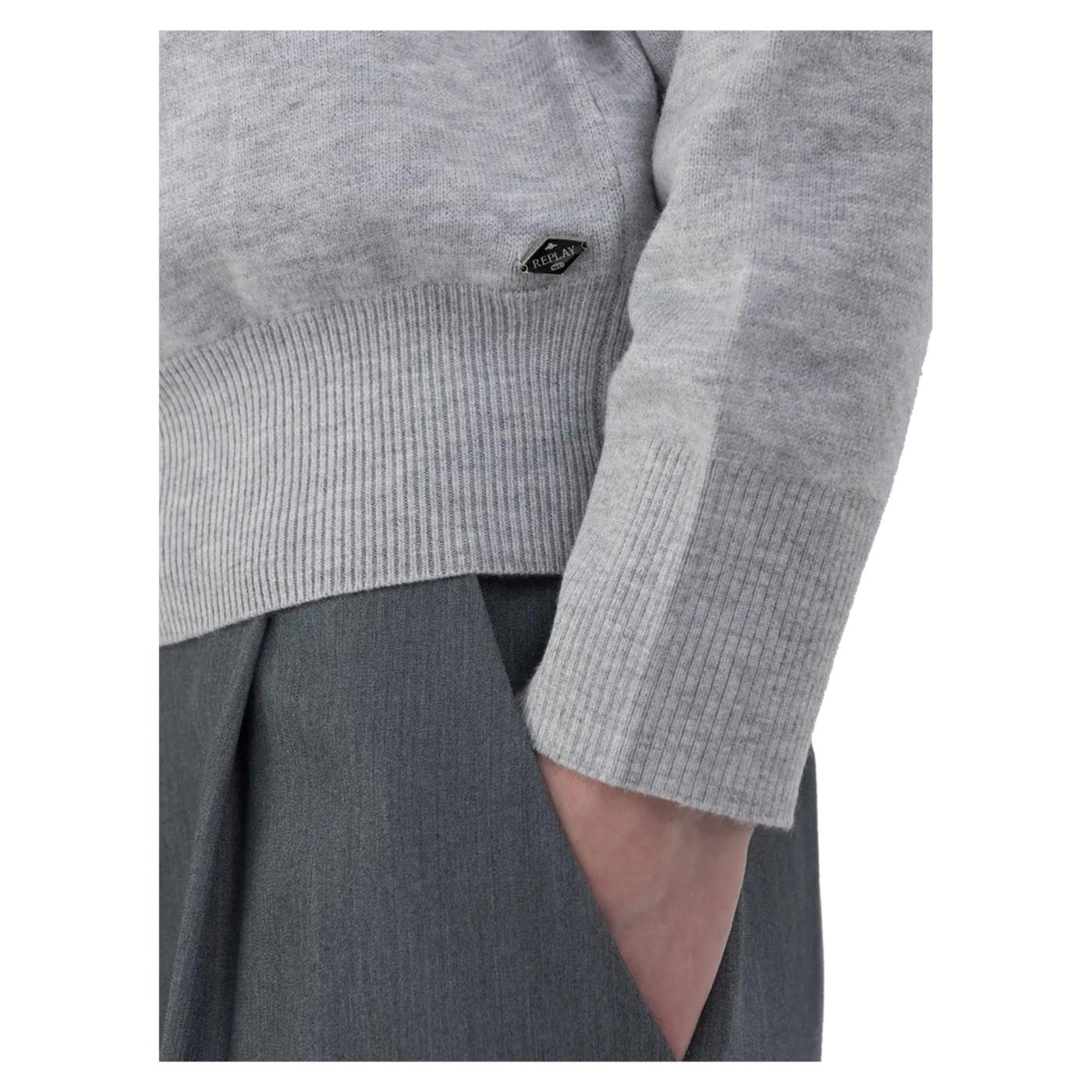 REPLAY MAGLIONE OVER HIGH NECK