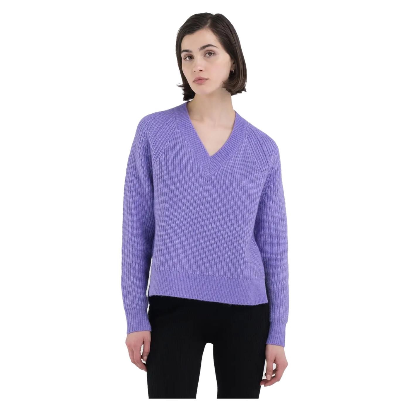REPLAY WOMEN'S V-NECK SWEATER
