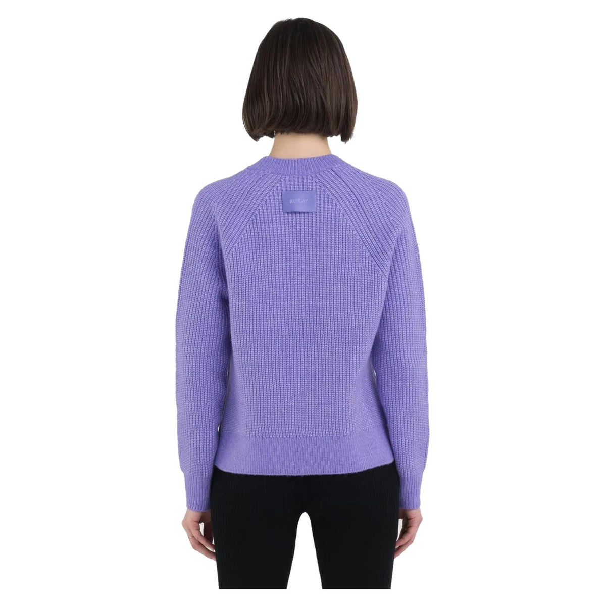 REPLAY MAGLIA DONNA SCOLLO V - seconda immagine