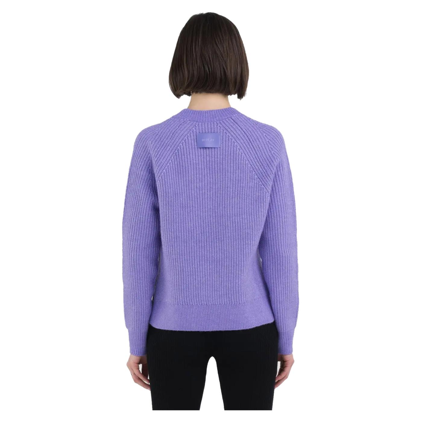 REPLAY MAGLIA DONNA SCOLLO V