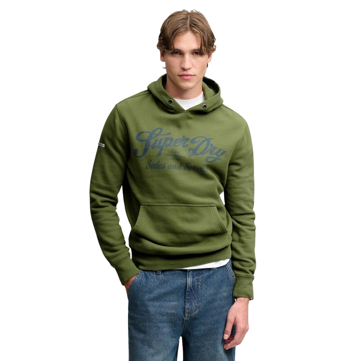 SUPERDRY VINTAGE SCRIPT HOOD