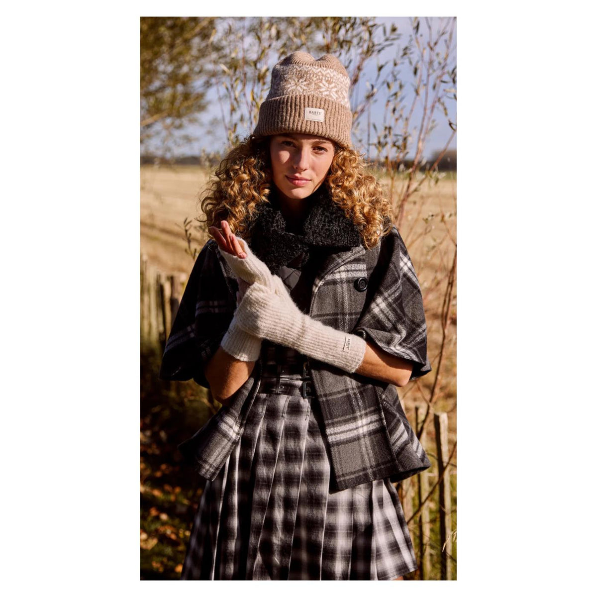 BARTS DARTY FINGERLESS GLOVES - seconda immagine