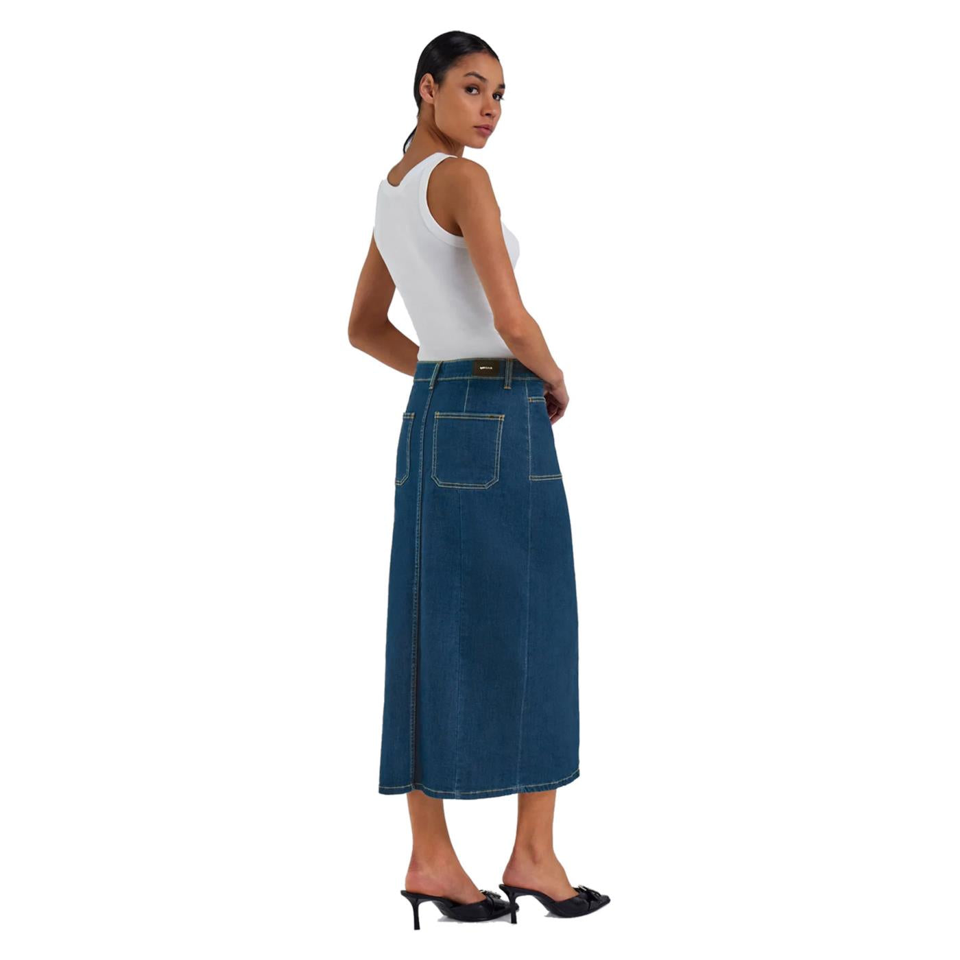 GAS UTILITY SKIRT WK DENIM