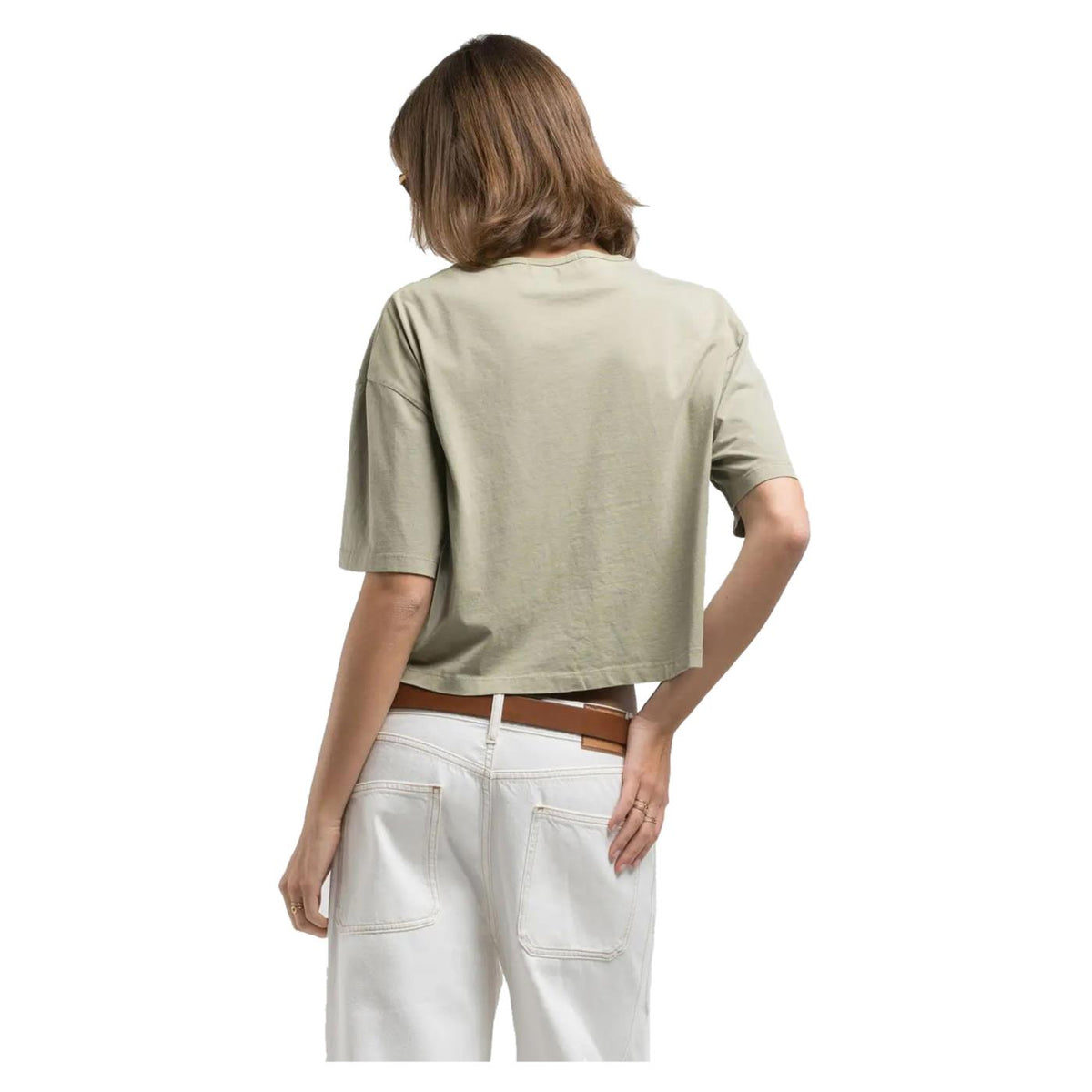 REPLAY W TEE CROPPED TASCHINO - seconda immagine