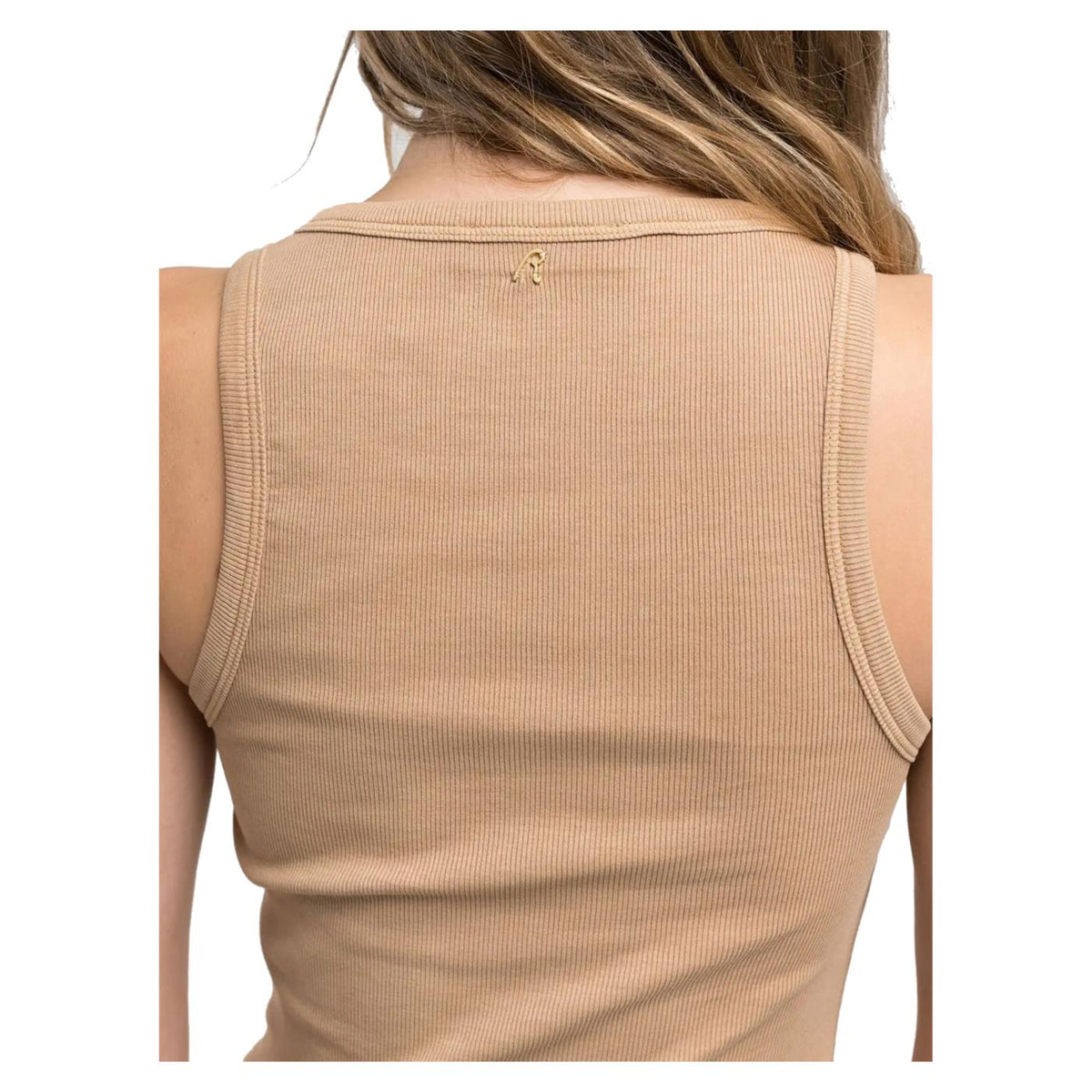 REPLAY SLIM FIT RIBBED TANK TOP - seconda immagine