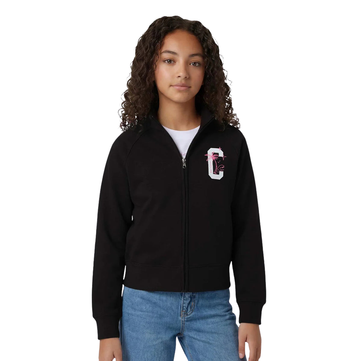 CHAMPION JR G FULL ZIP SWEATSHIRT - Nero - immagine principale