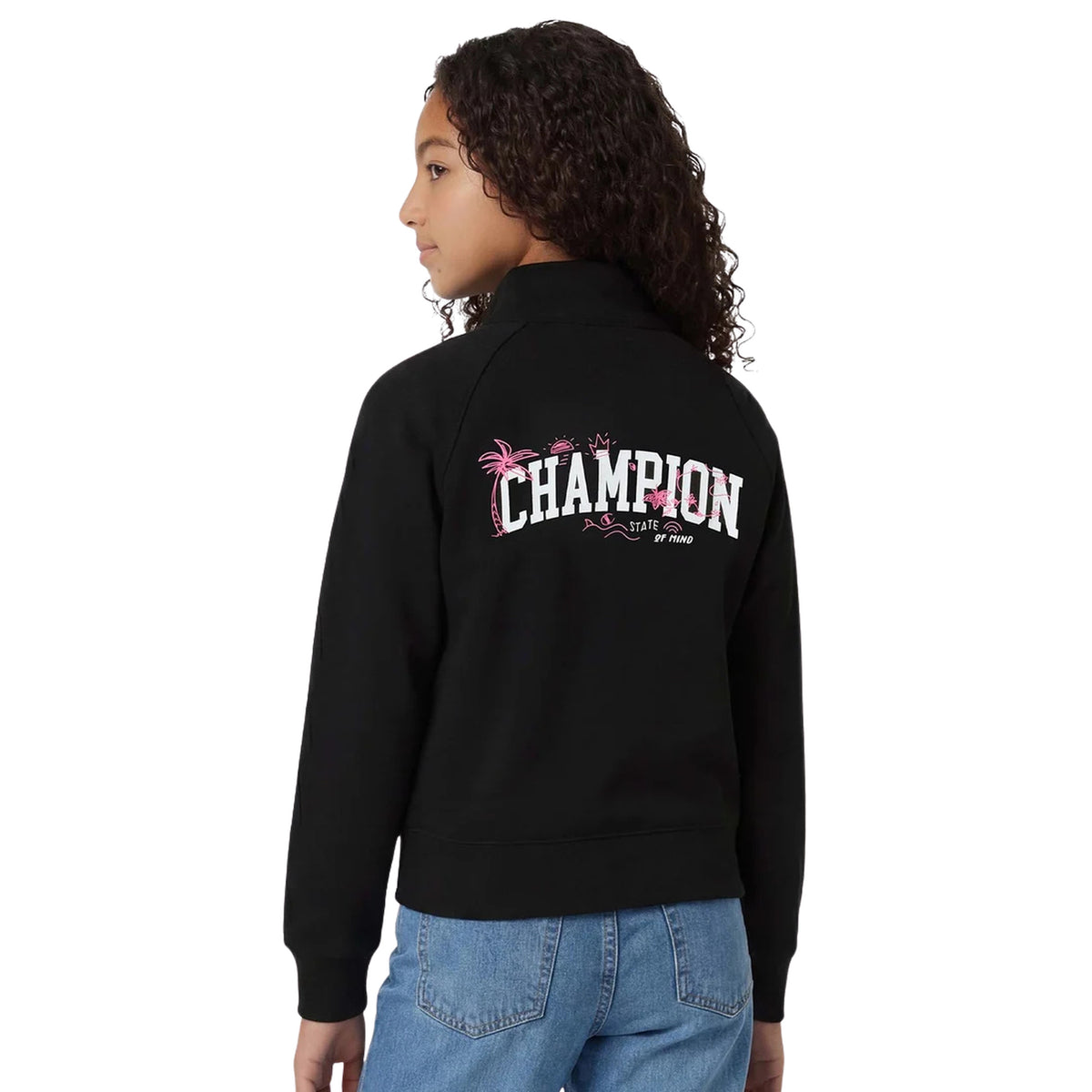 CHAMPION JR G FULL ZIP SWEATSHIRT - seconda immagine