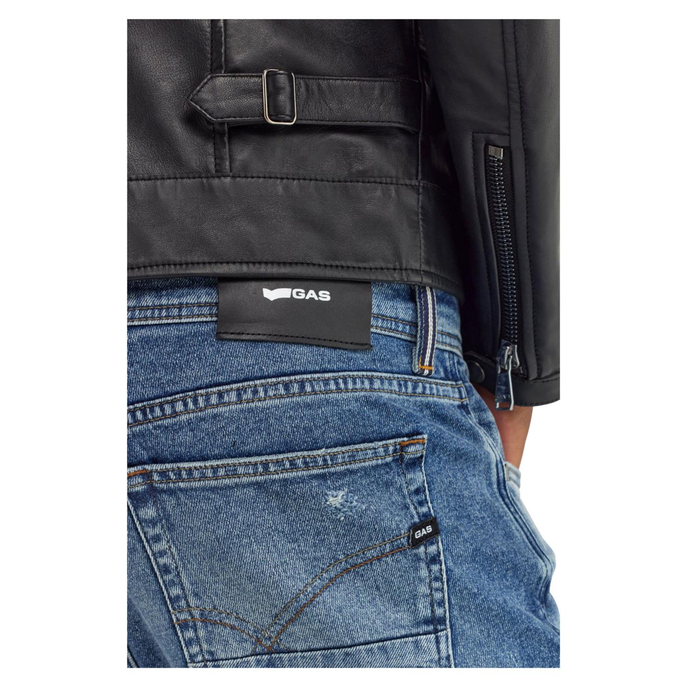 GAS ALEX L.32 - Denim - vista 6