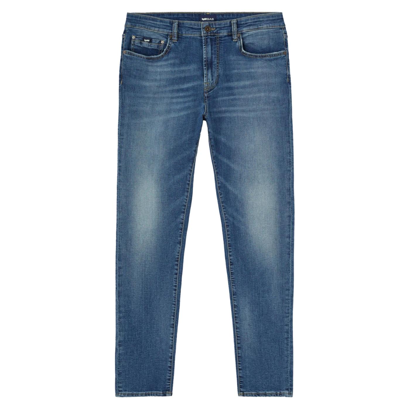 GAS SAX ZIP L.32 - Denim - vista 3