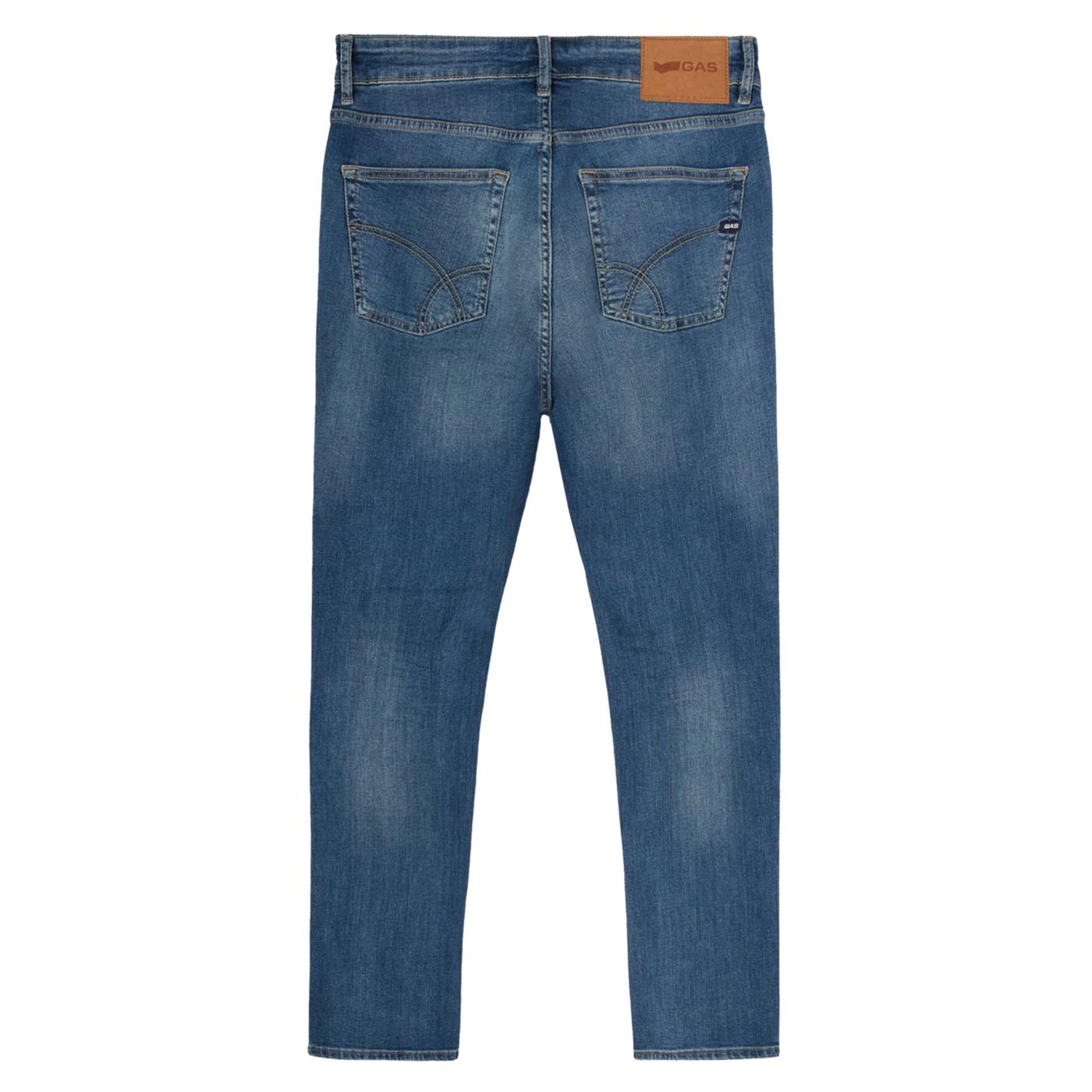 GAS SAX ZIP L.32 - Denim - vista 6