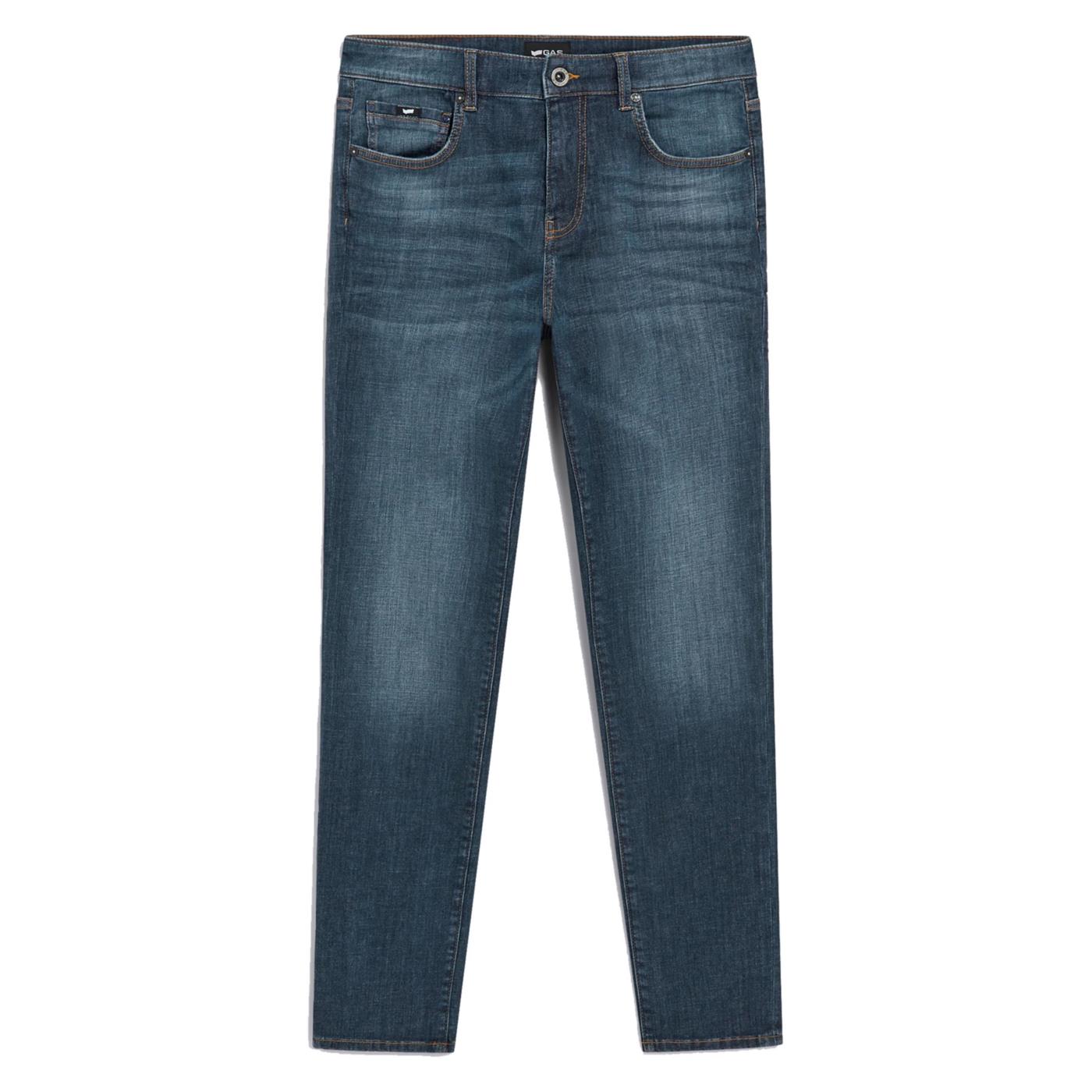 GAS ALBERT DENIM STRETCH L.32 - Denim - vista 3