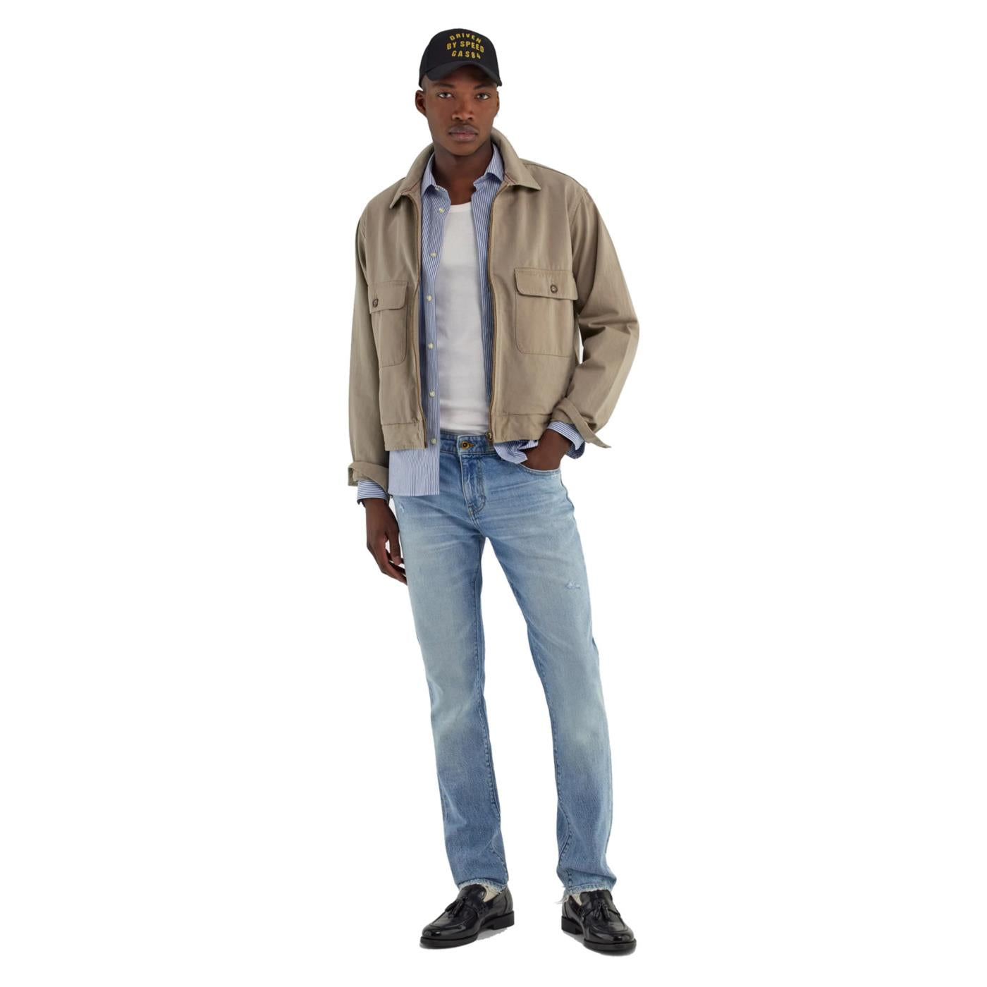 GAS ALBERT L.34 - Denim - vista 3