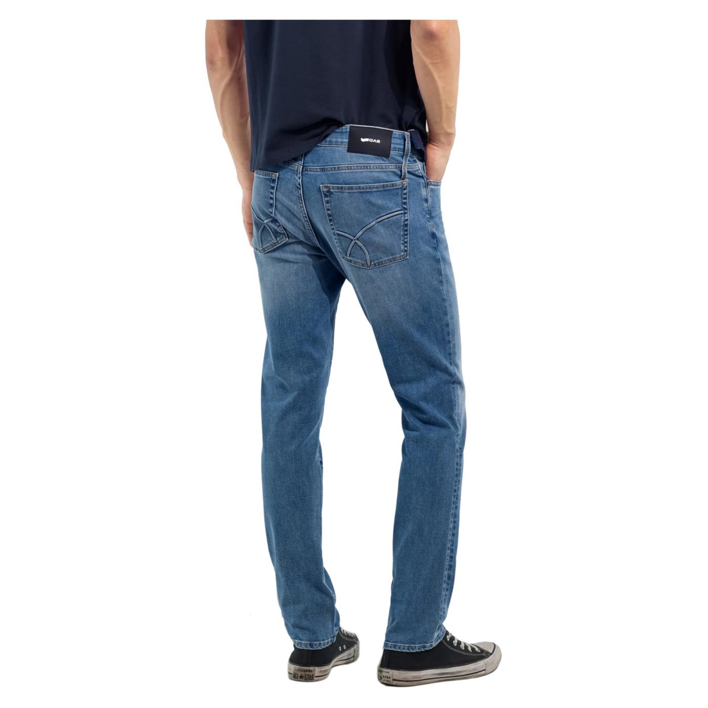 GAS ALBERT L.34 - Denim - vista 3