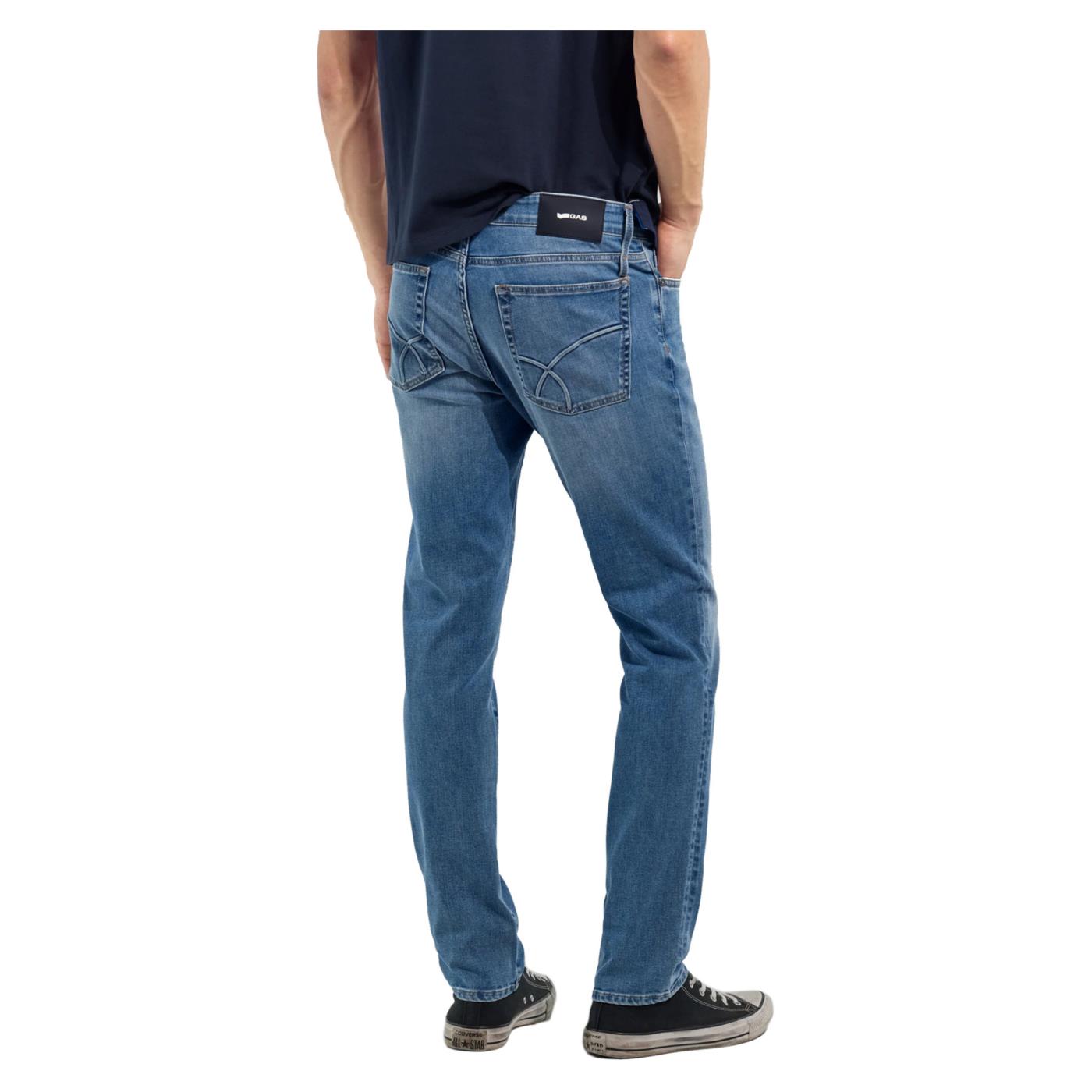 GAS ALBERT L.34 - Denim - vista 4