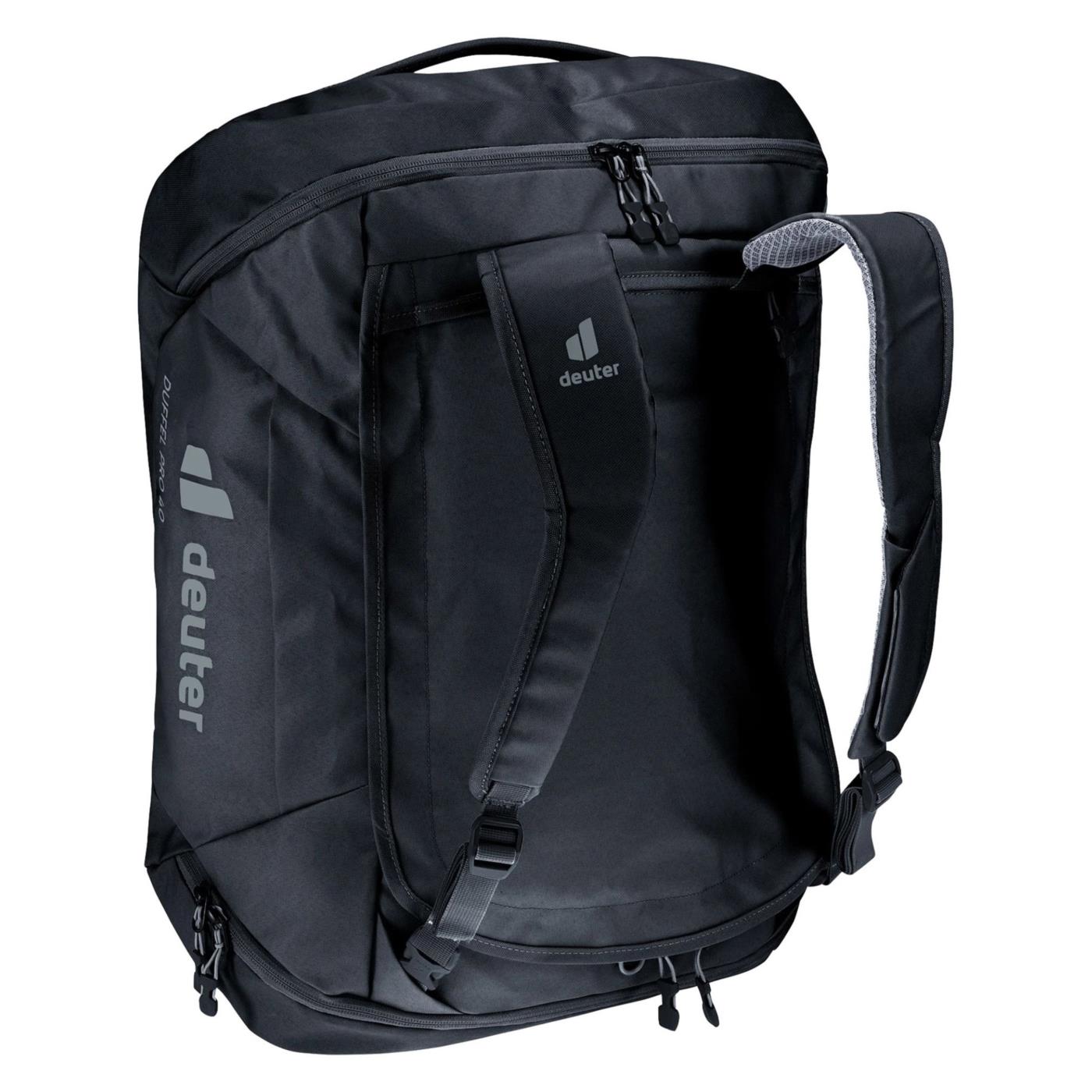 DEUTER DUFFEL PRO 40 - Nero - vista 4