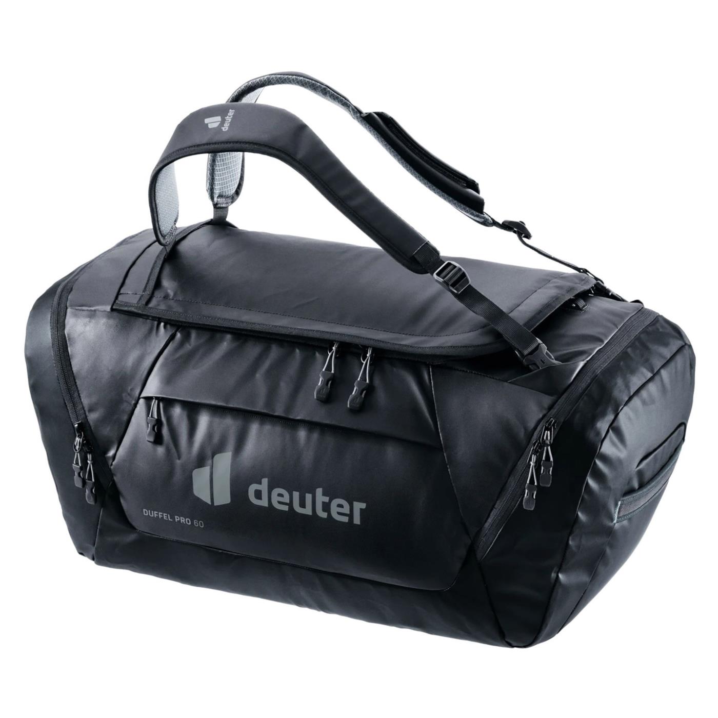 DEUTER DUFFEL PRO 60 - Nero - vista 2
