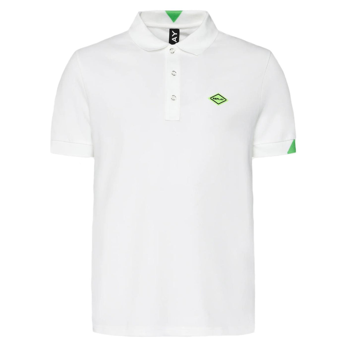 REPLAY MEN'S SHORT-SLEEVE POLO SHIRT